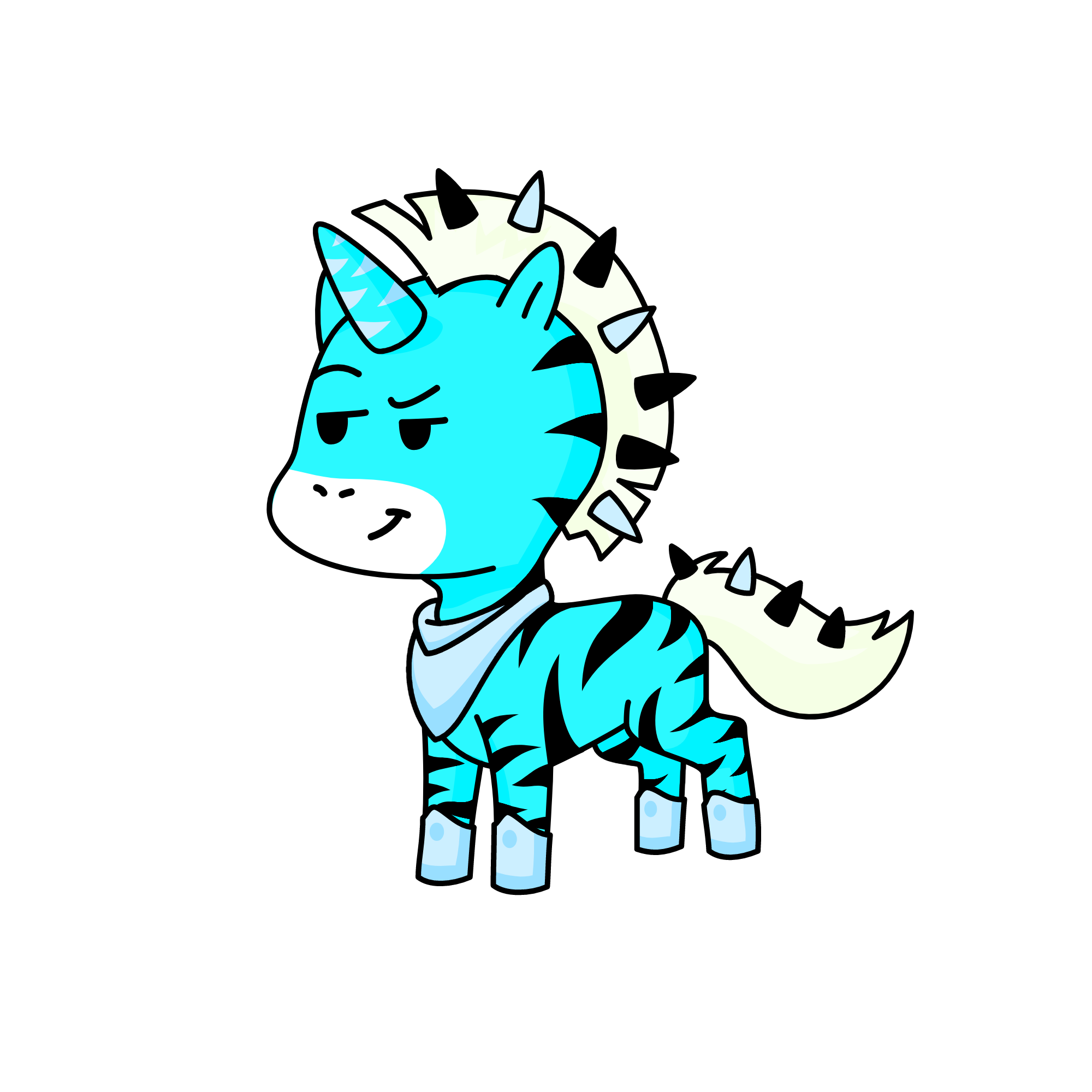Spike, the unicorn