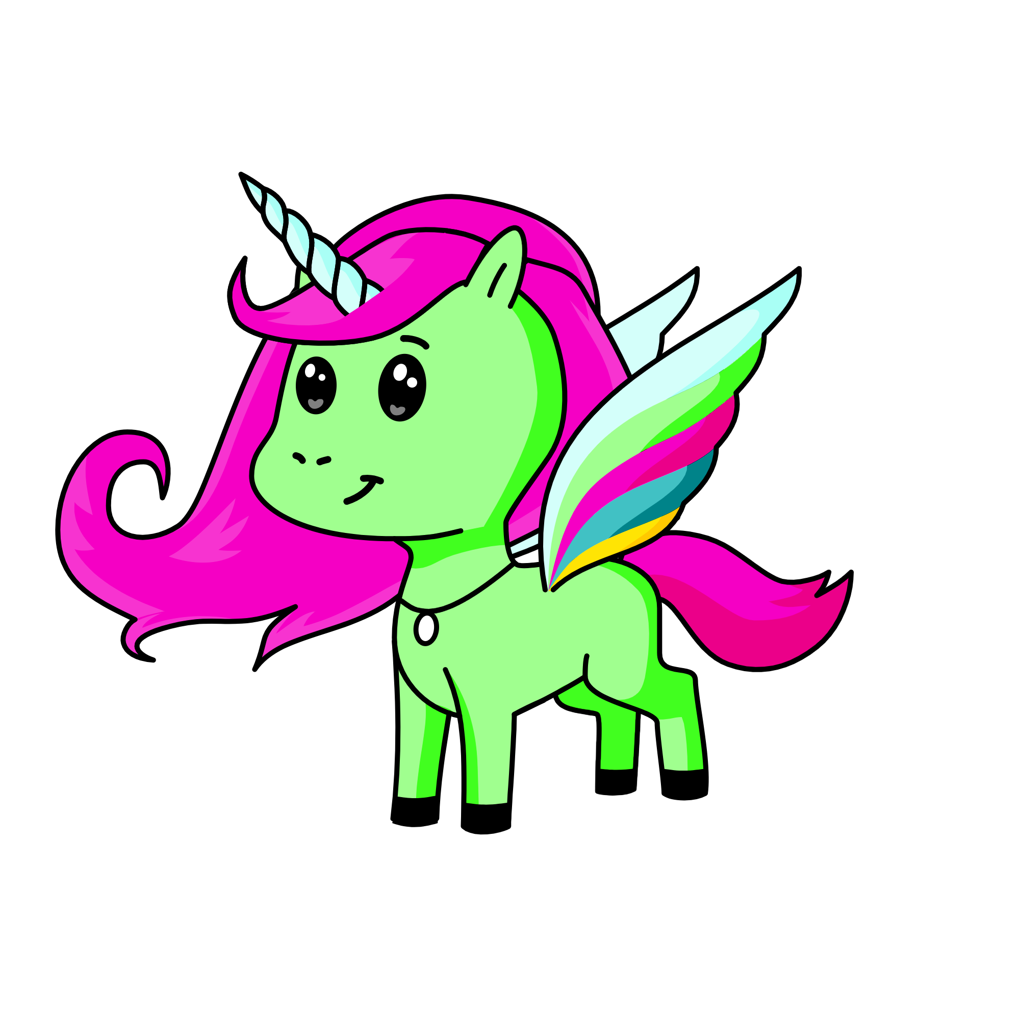 cutey pie, the unicorn