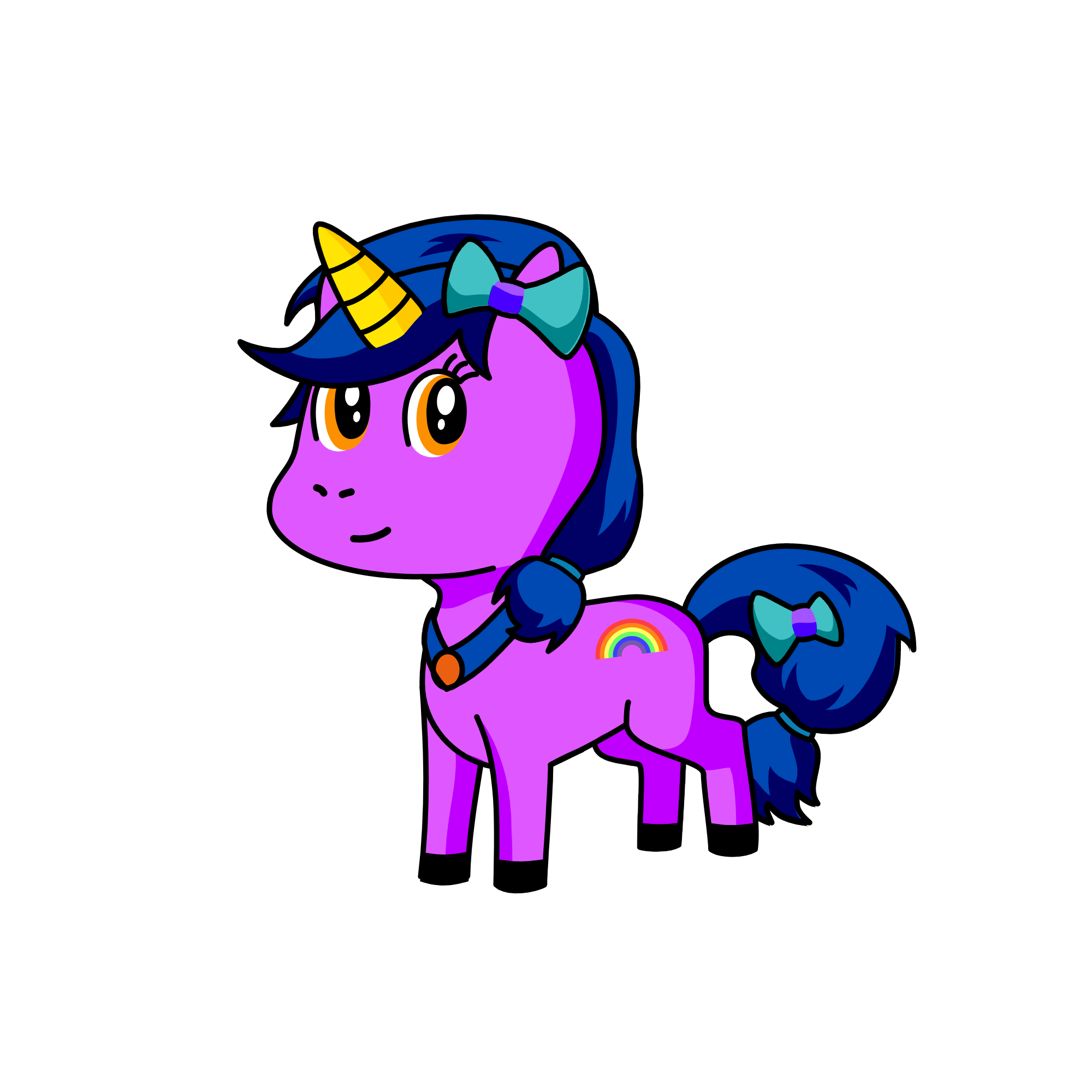 cupcake, the unicorn