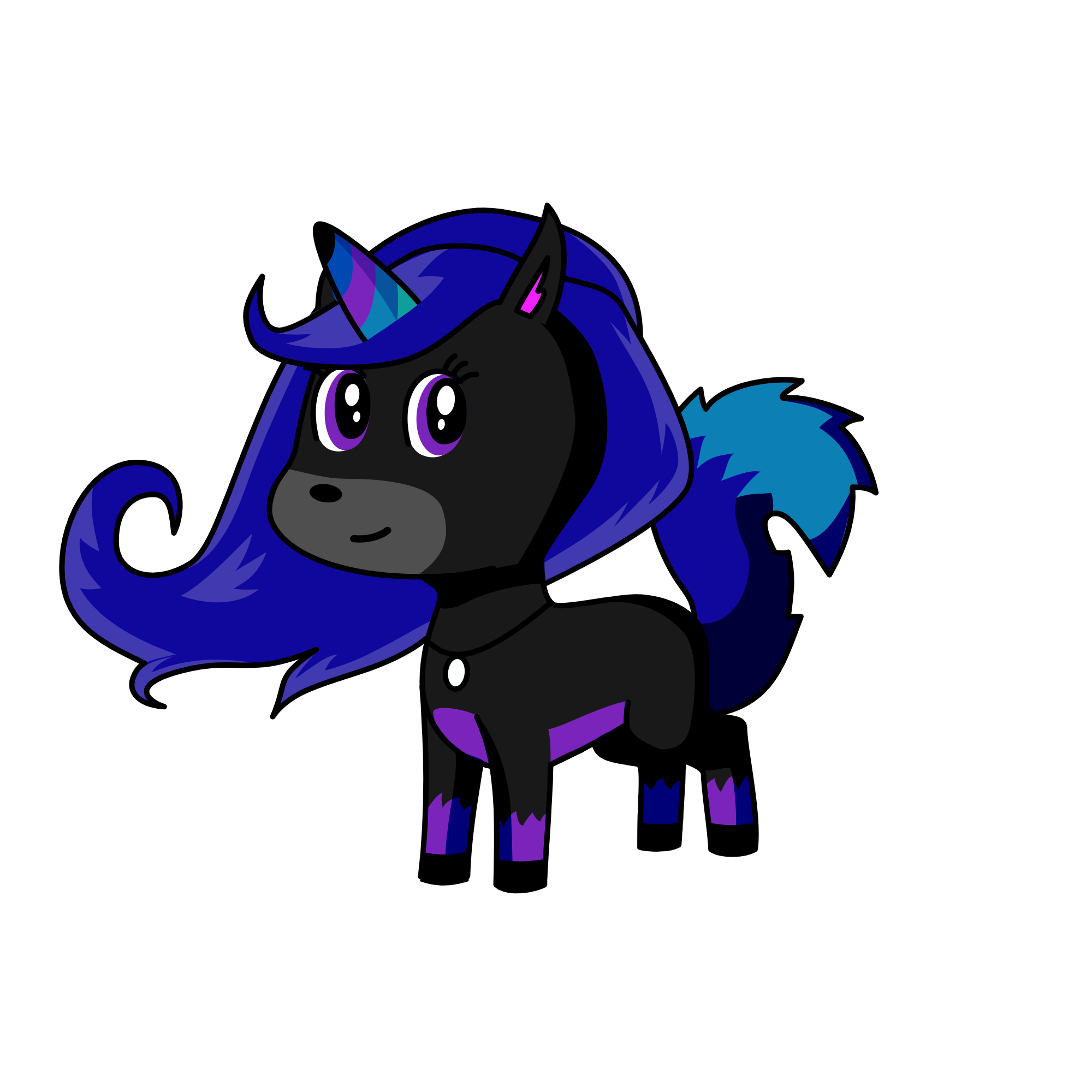 Luna, the unicorn
