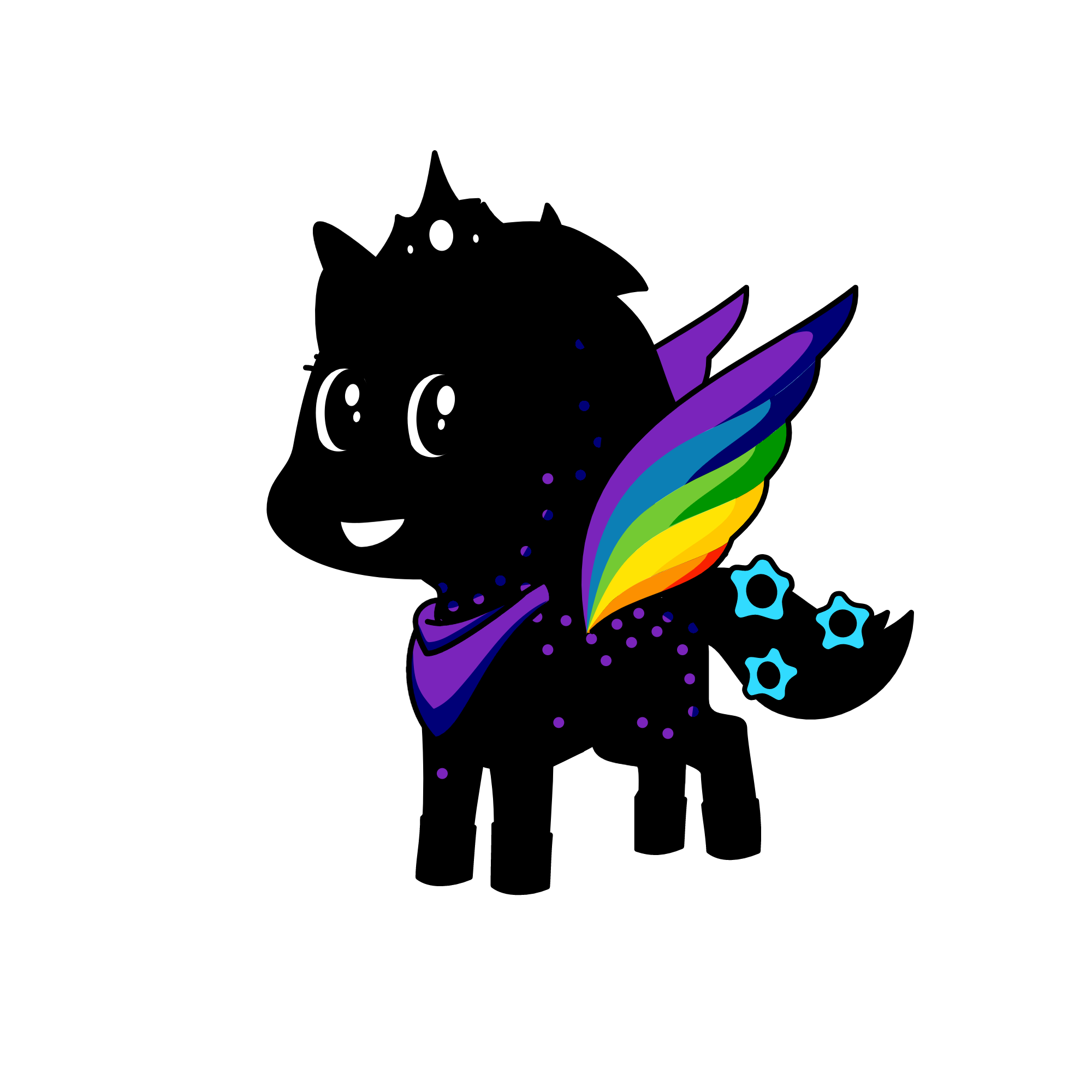 dark!, the unicorn