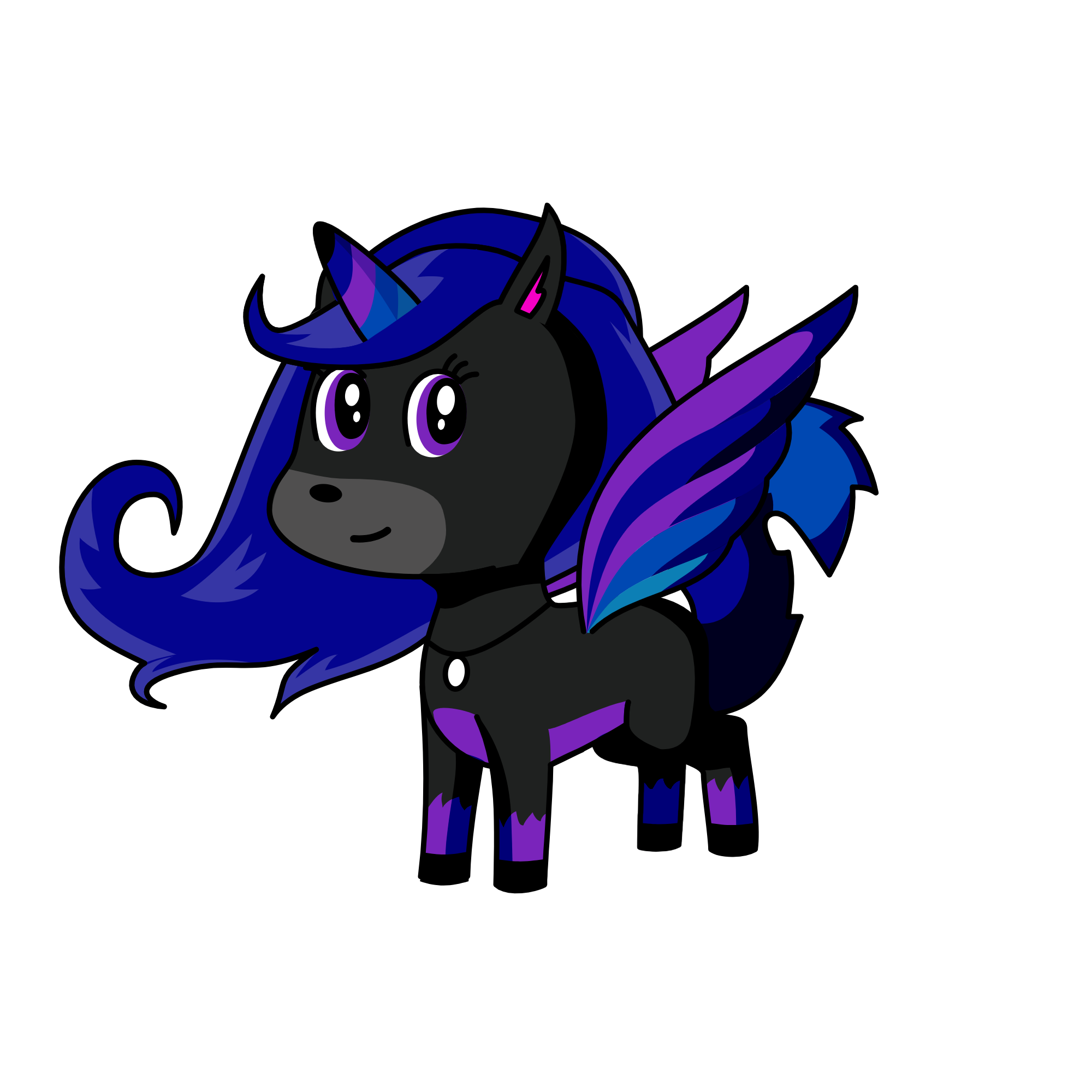 Luna, the unicorn