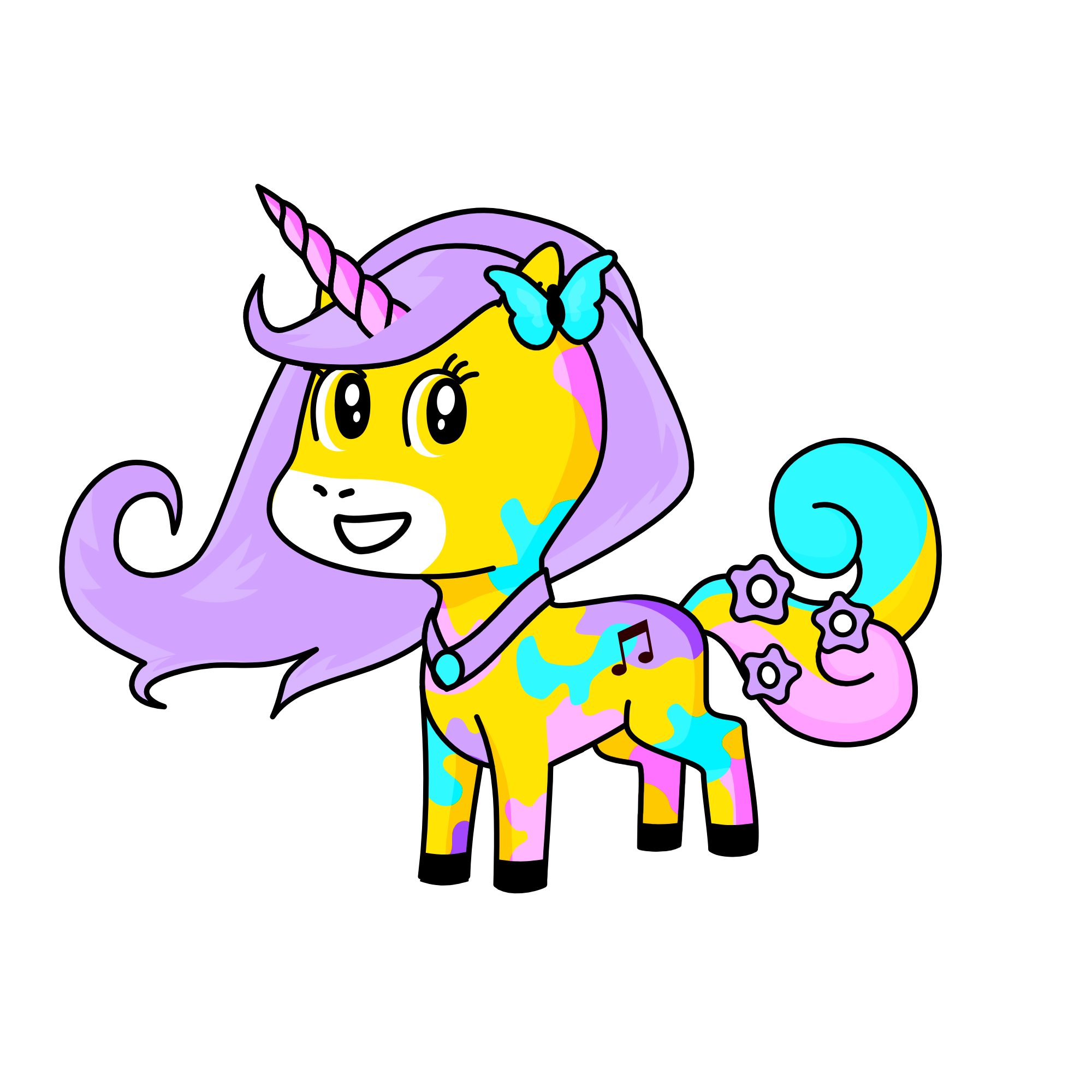 Brooke, the unicorn