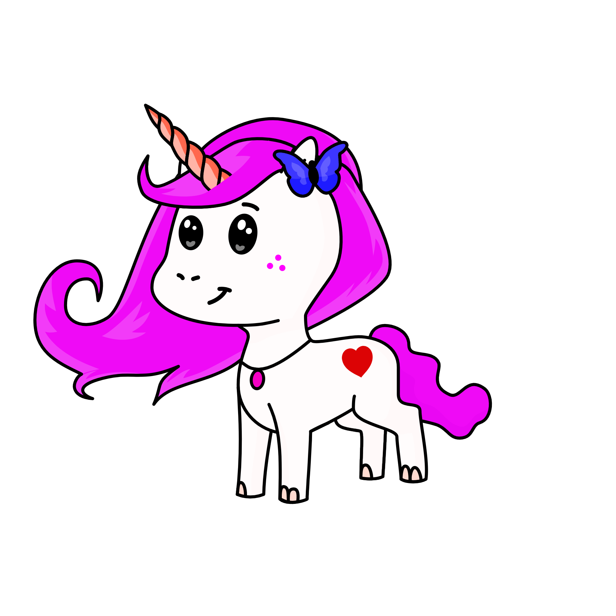 Dalyla, the unicorn