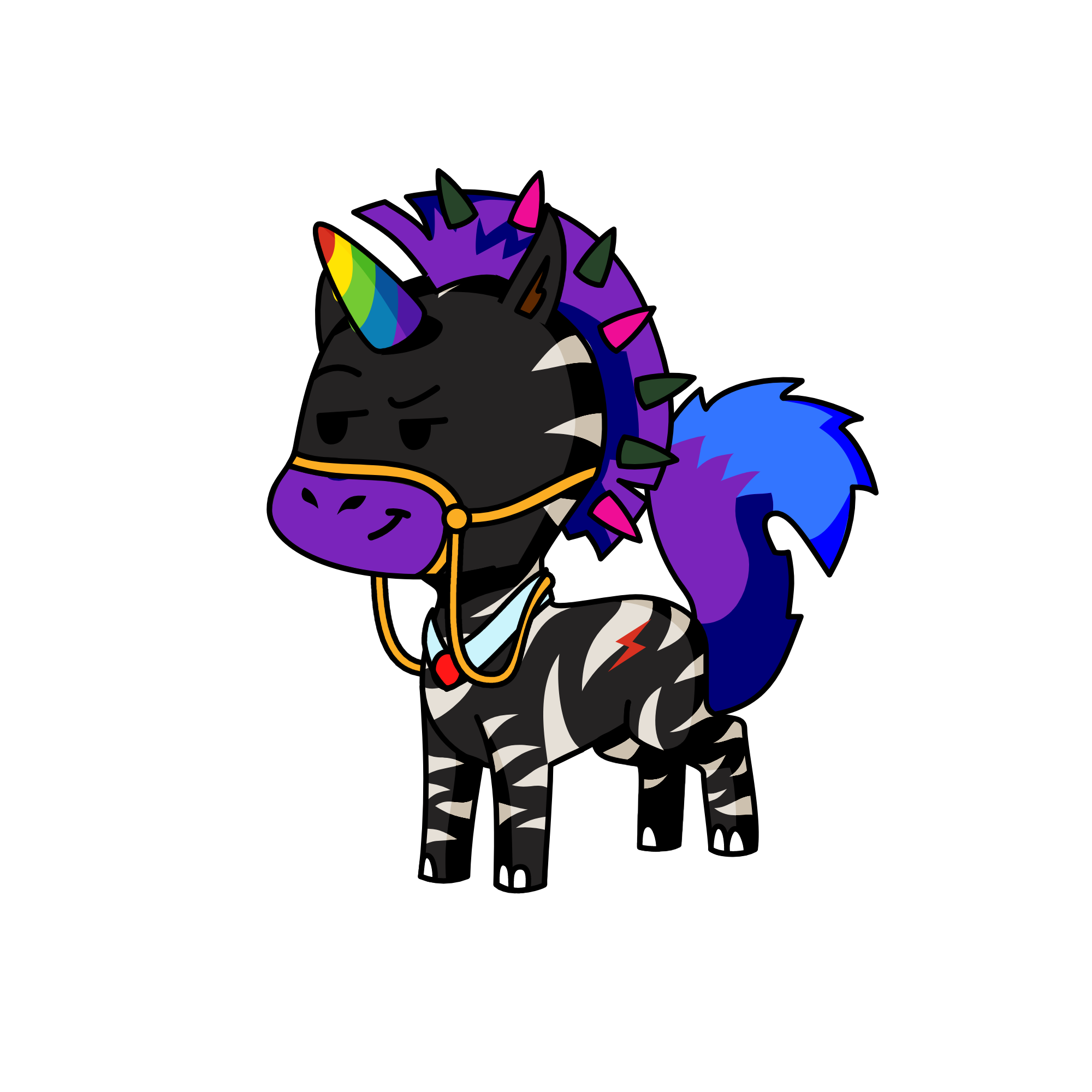 Bowie, the unicorn