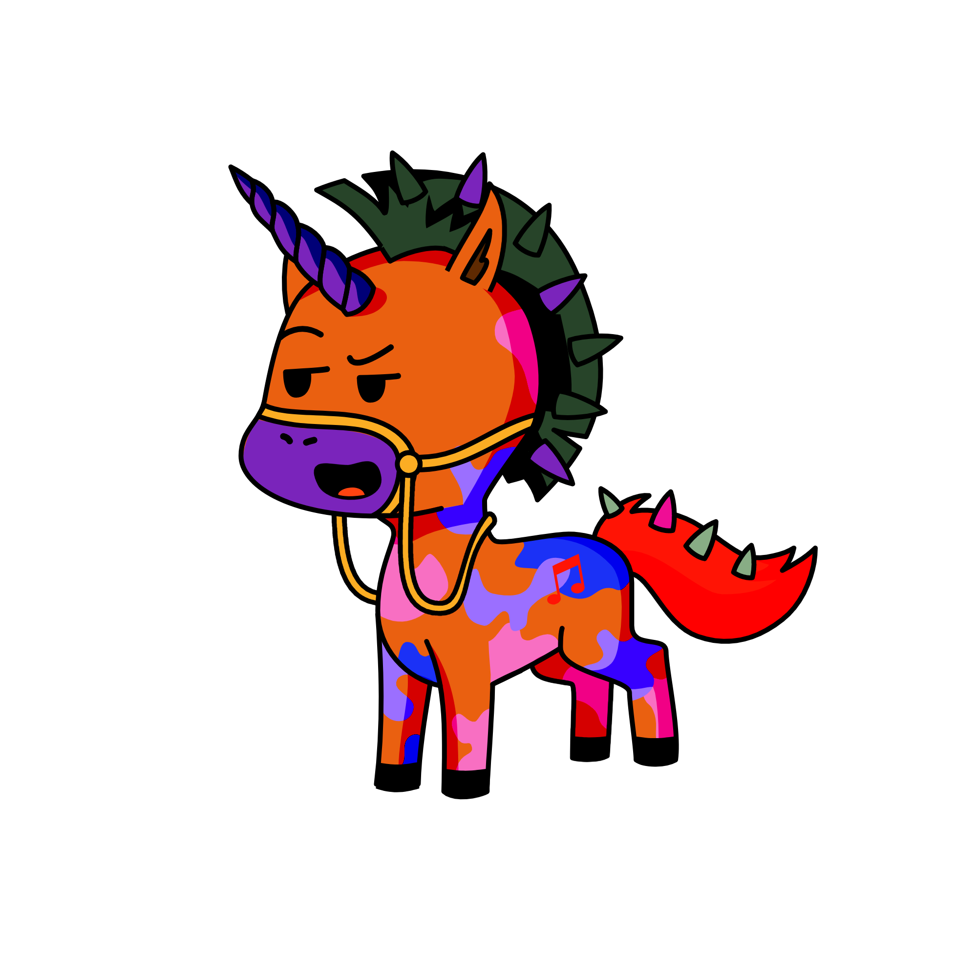 rocky roil, the unicorn