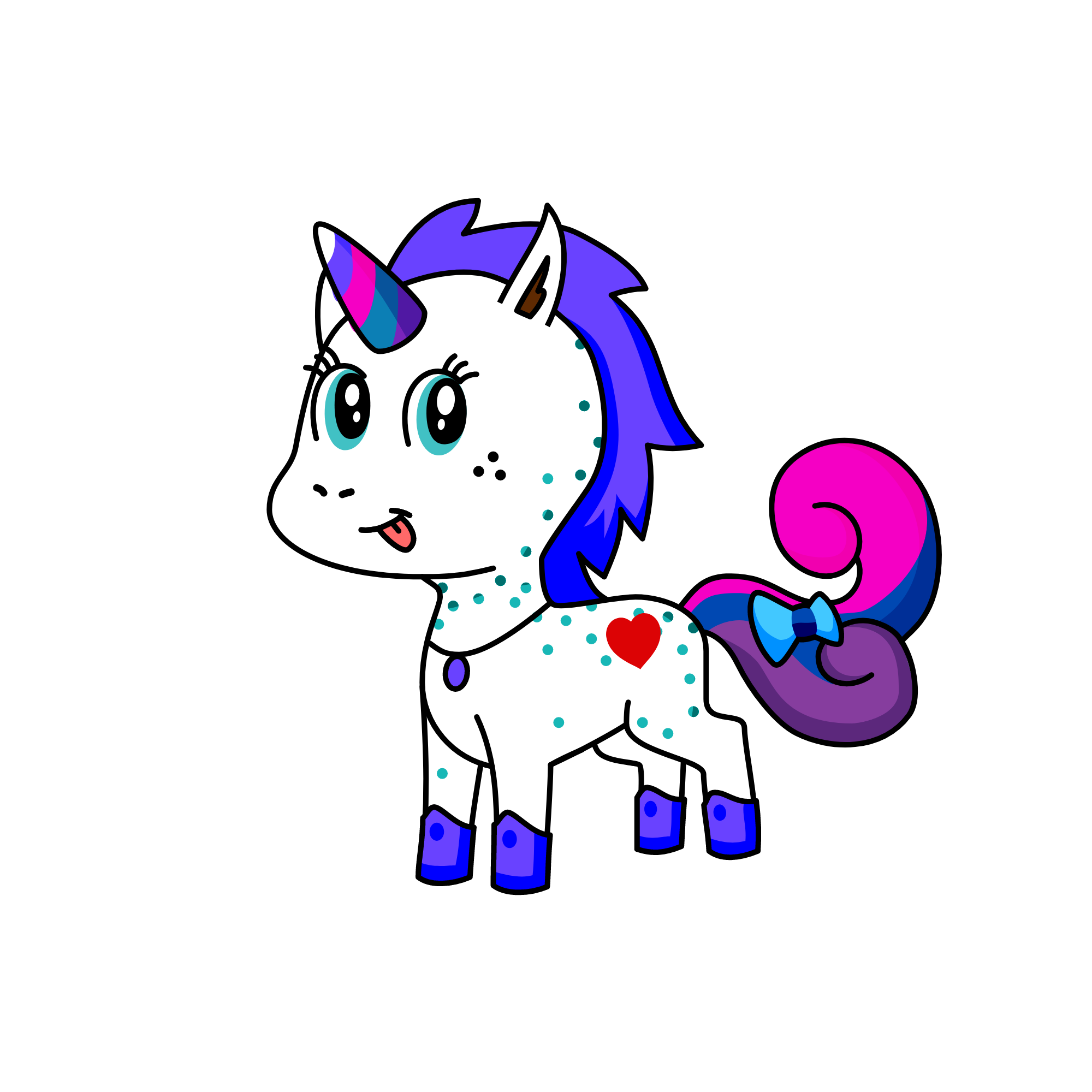pooter, the unicorn