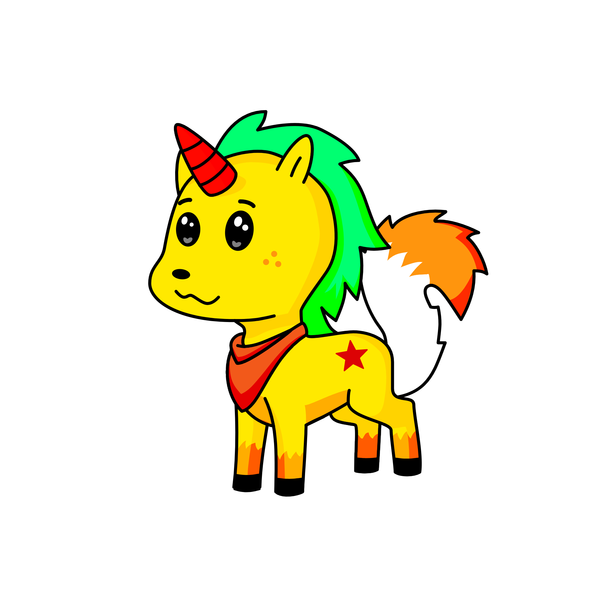 puppycorn, the unicorn
