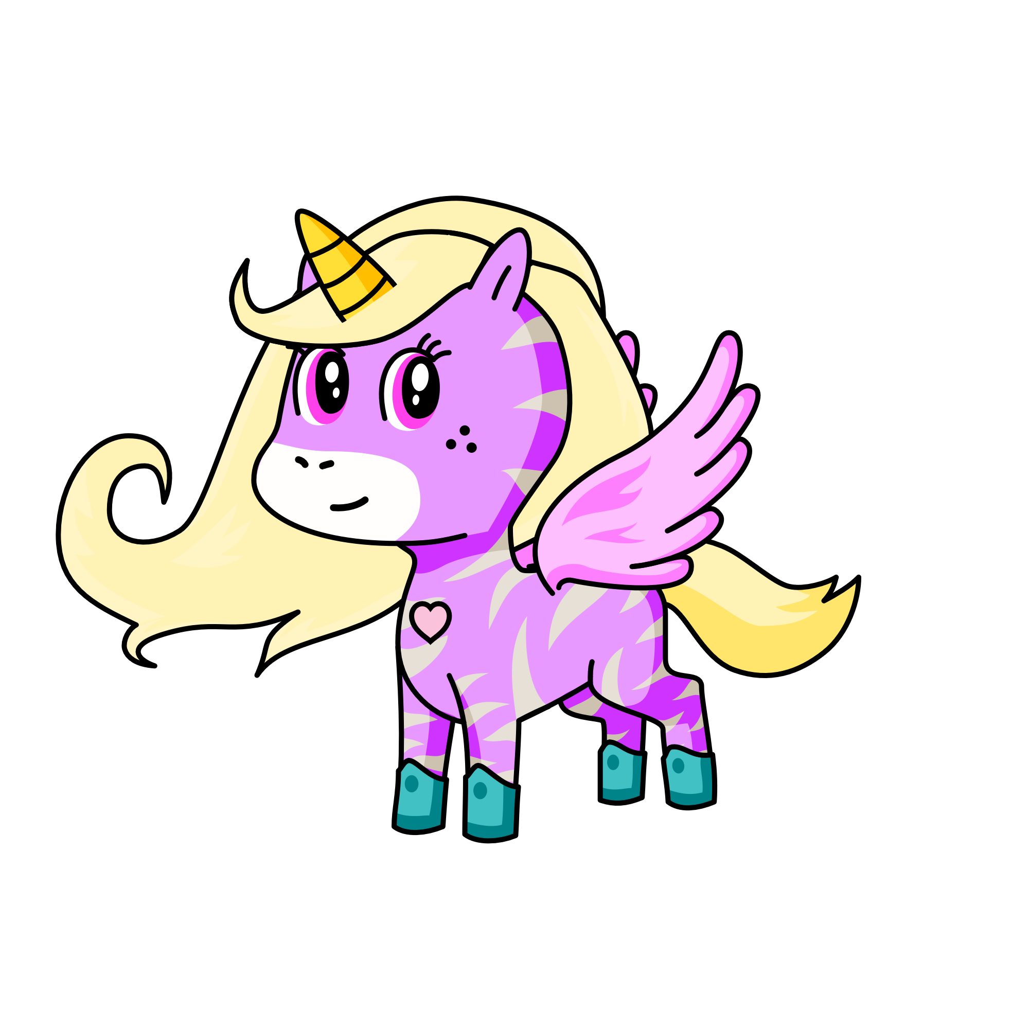 Shianne, the unicorn