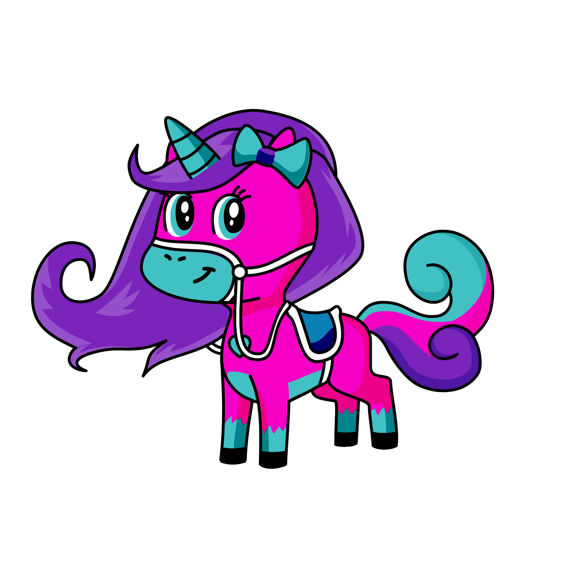 Blossom, the unicorn