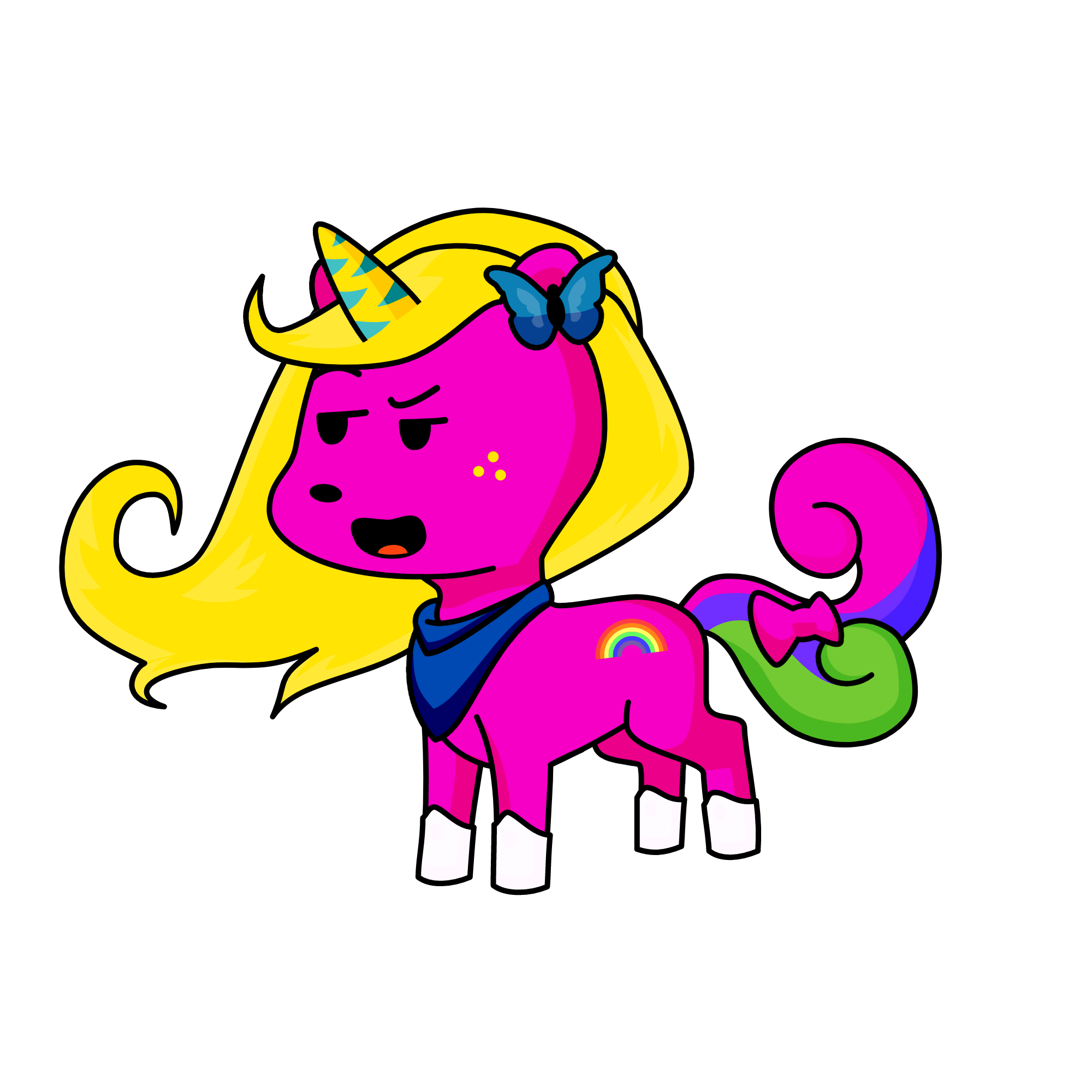 Roger Twinkle toes MCFLURRY Mcmannus, the unicorn