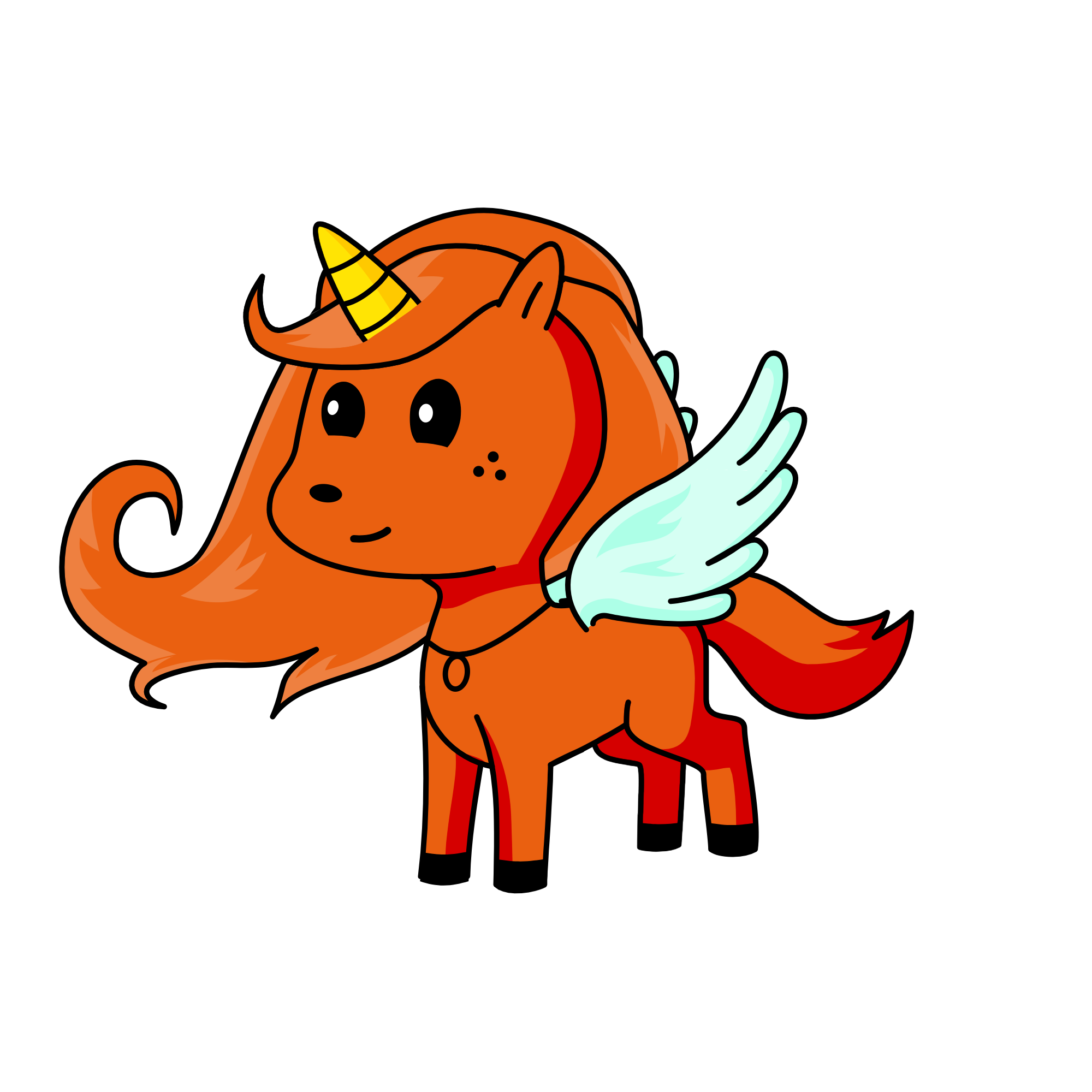 fox corn, the unicorn