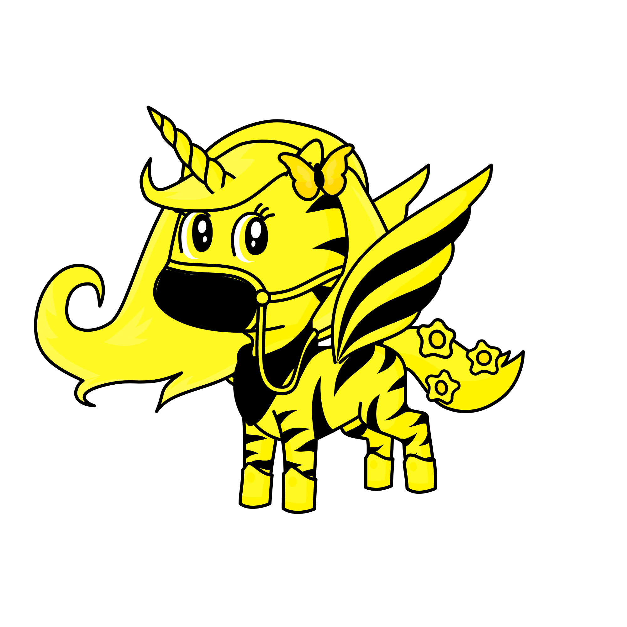 Bright, the unicorn