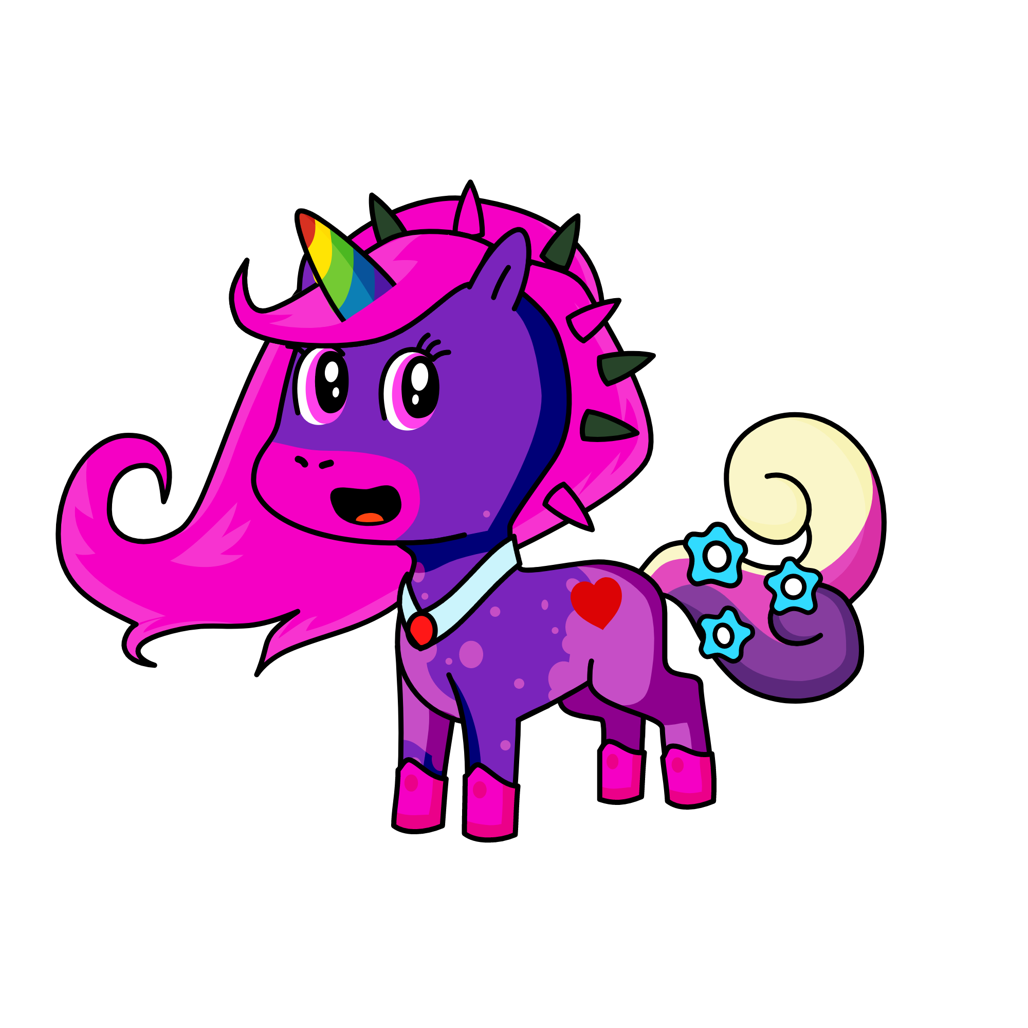 princess Diana , the unicorn