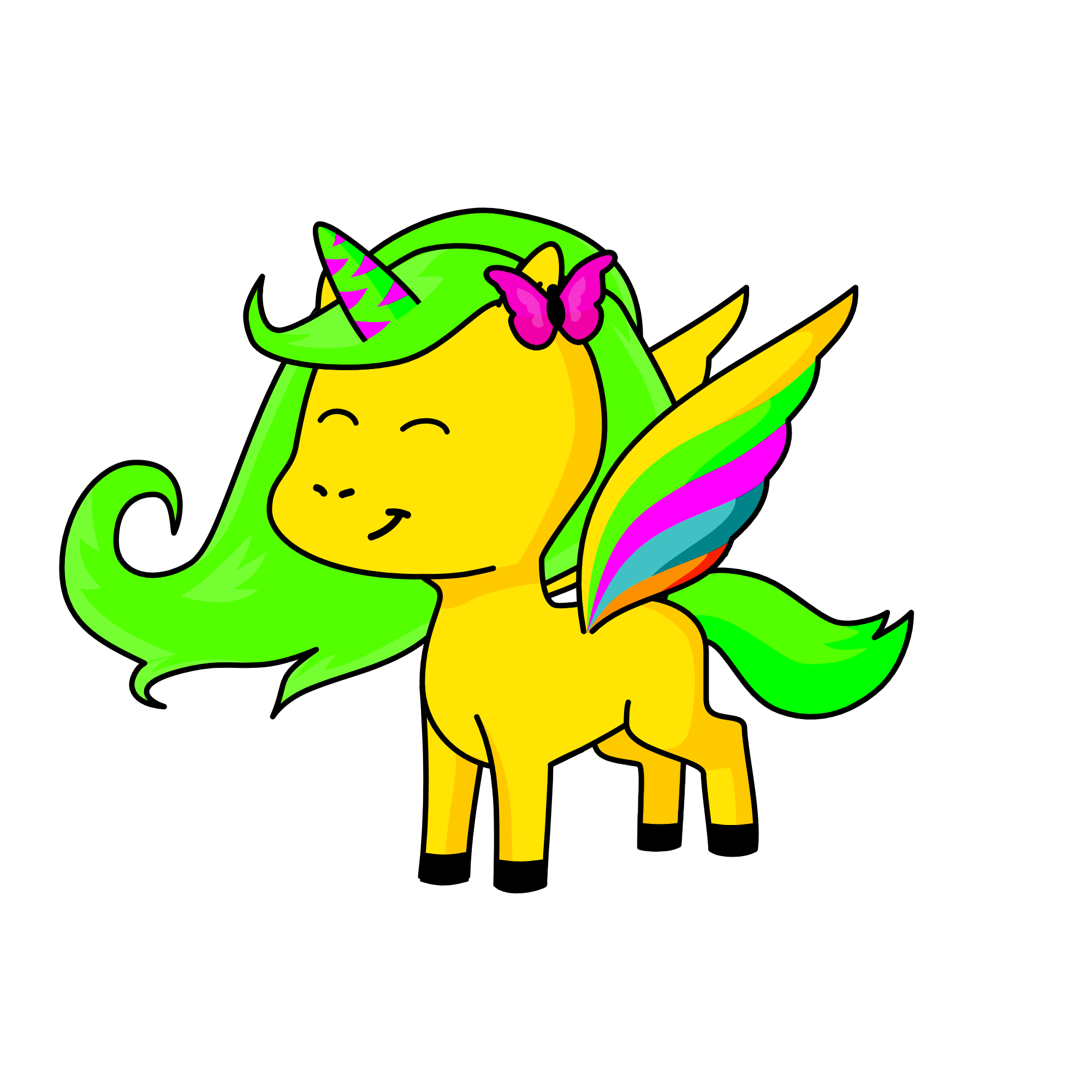 neonie, the unicorn