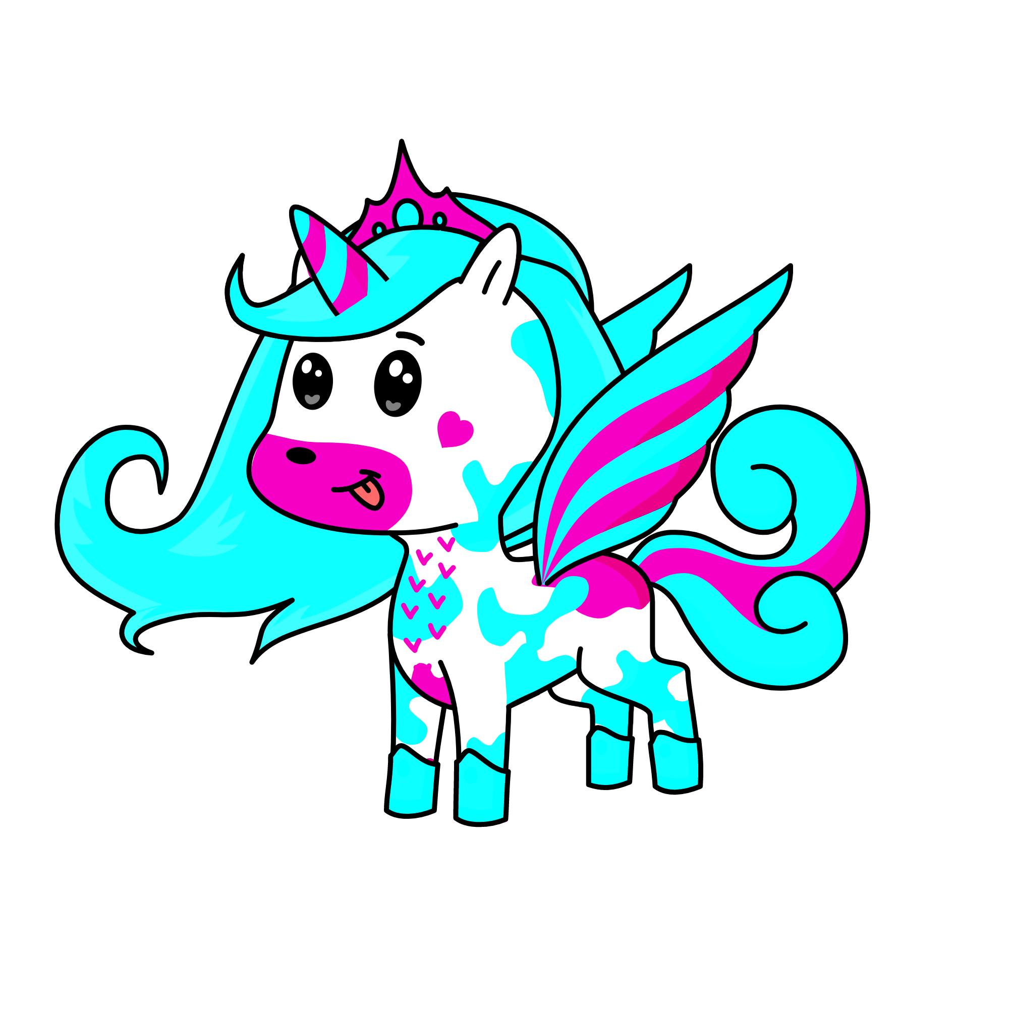 pastelie, the unicorn
