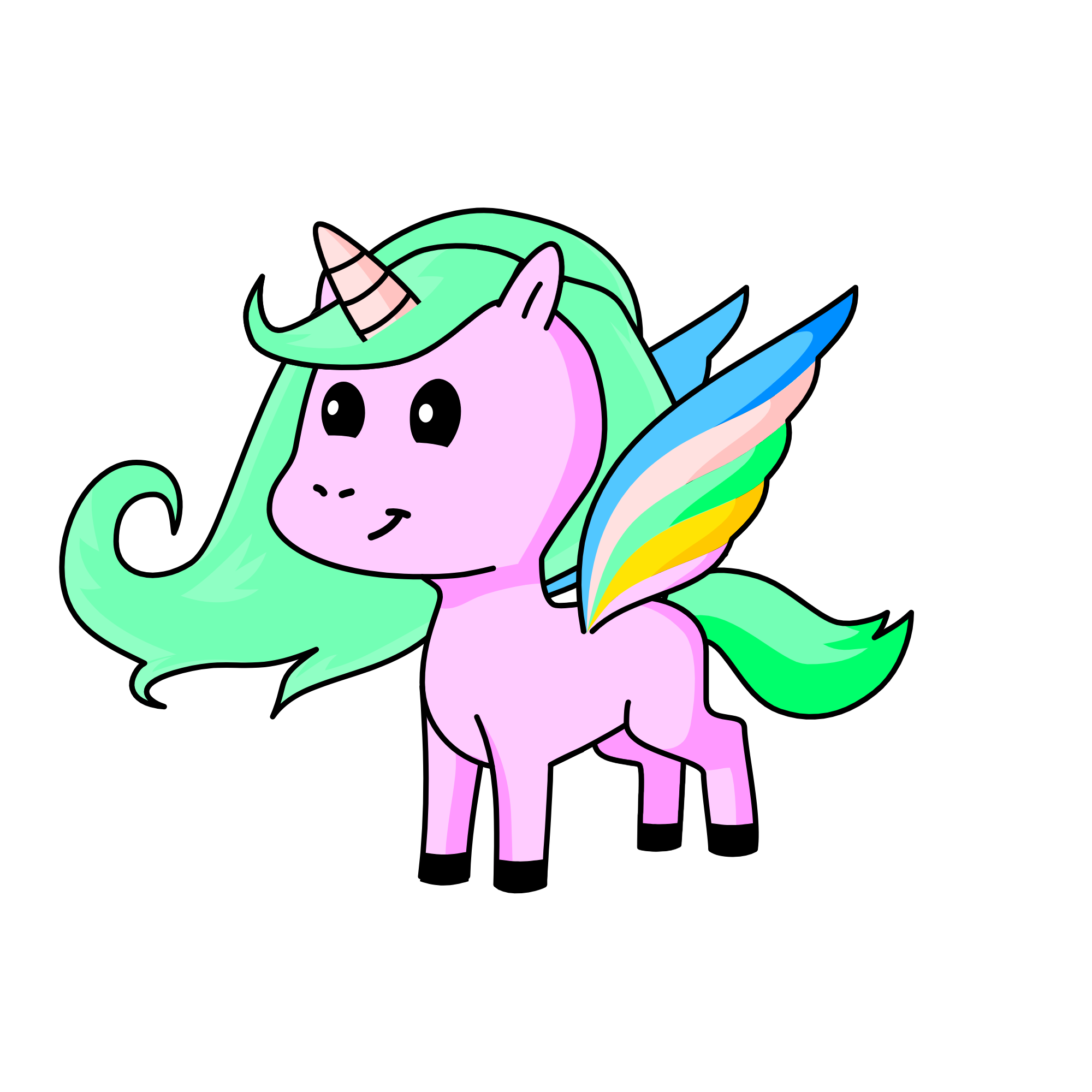 cutey, the unicorn