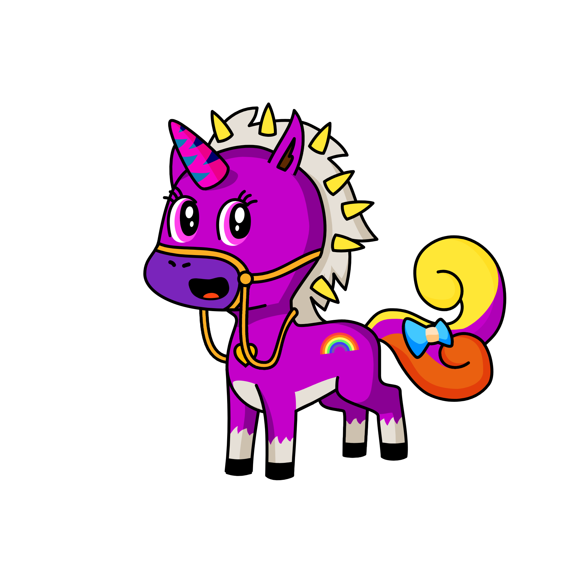 Starry, the unicorn
