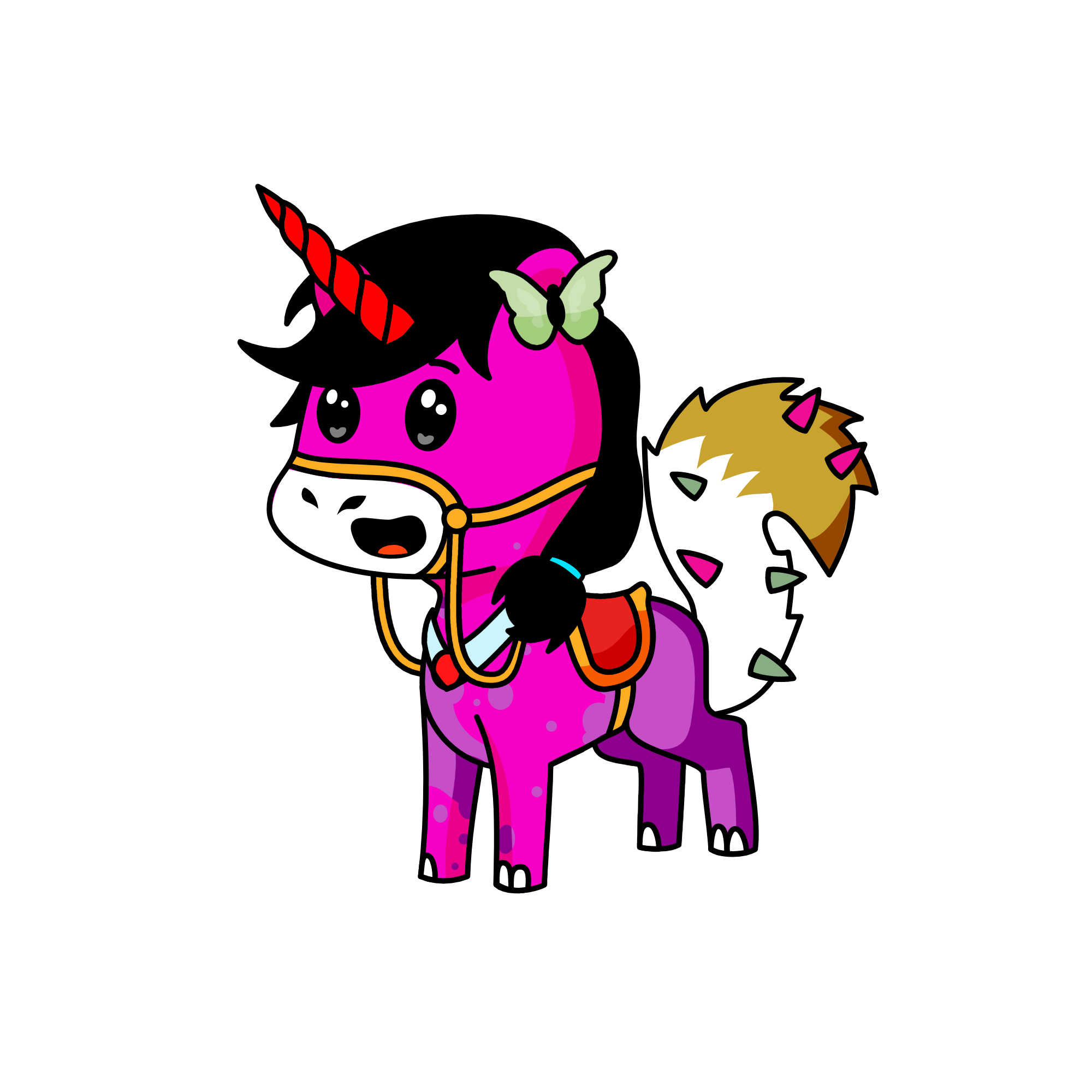 Loa, the unicorn