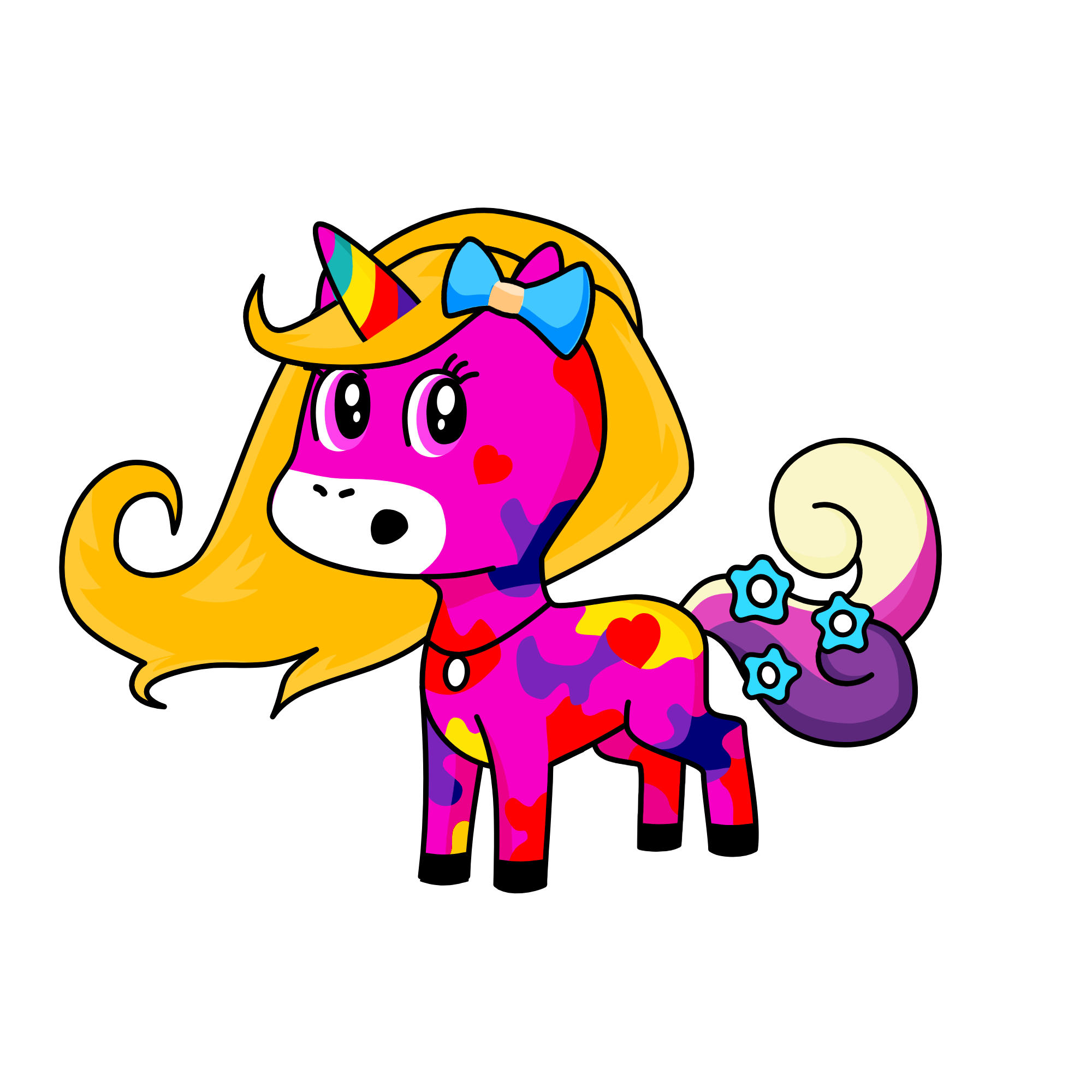 Pisa jay, the unicorn