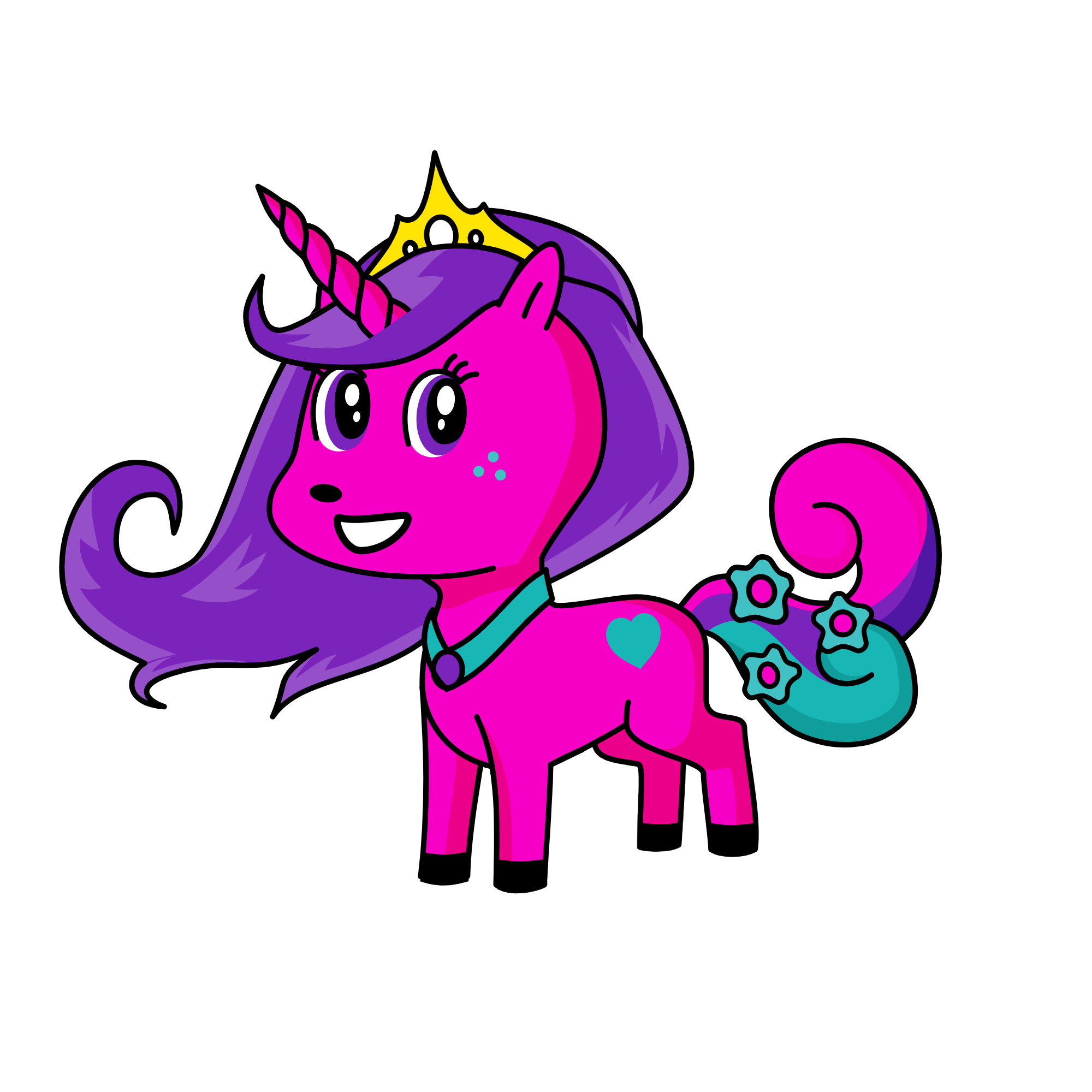 Princess carrie, the unicorn
