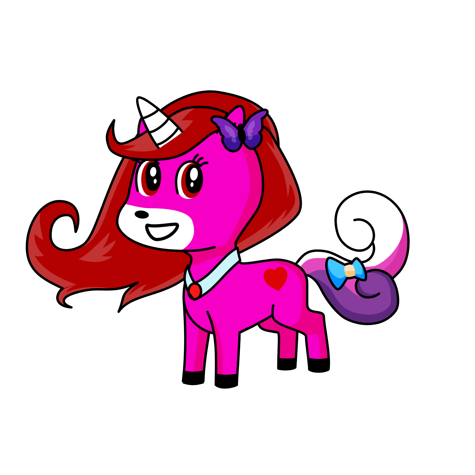 Lovely, the unicorn