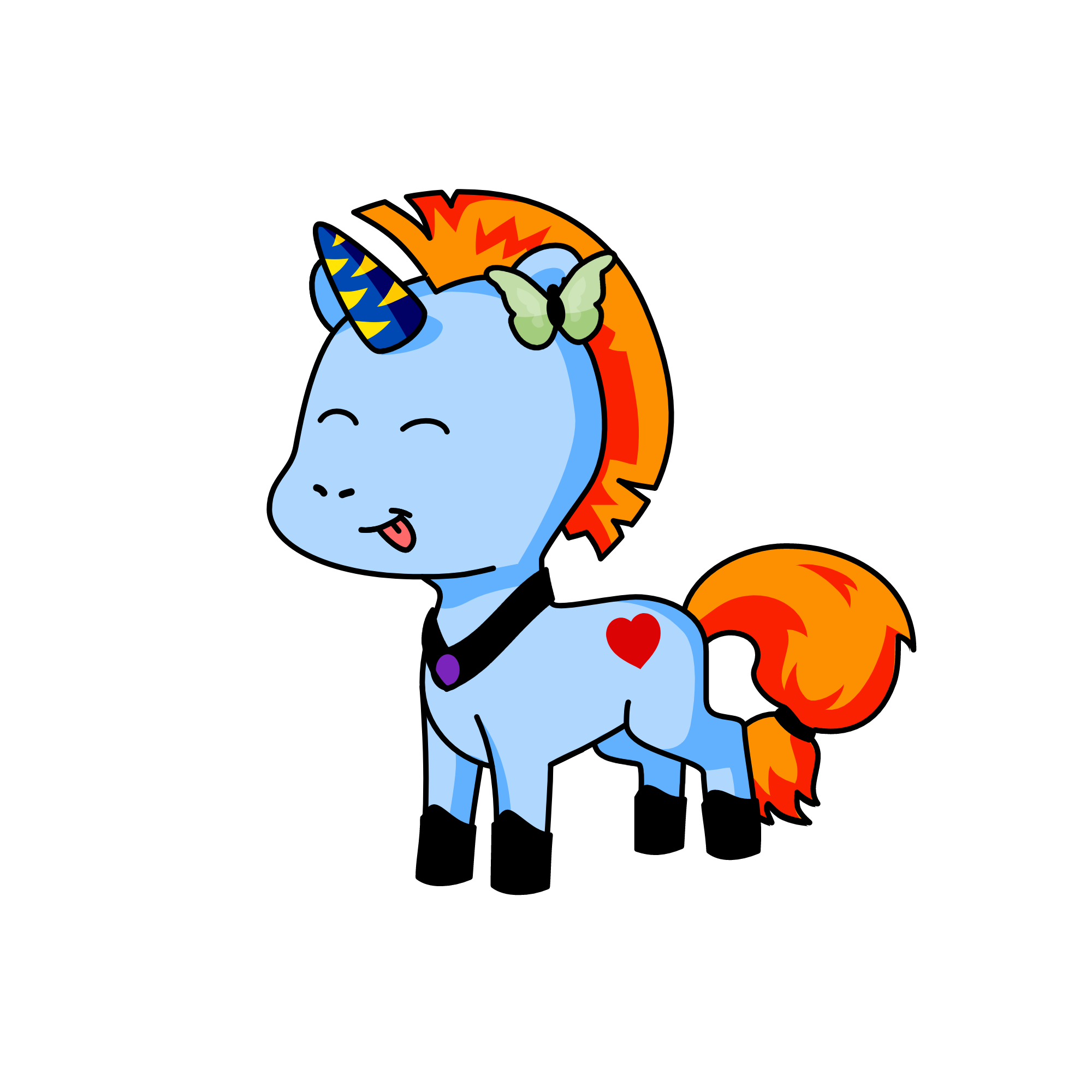 CORAZONCITO, the unicorn