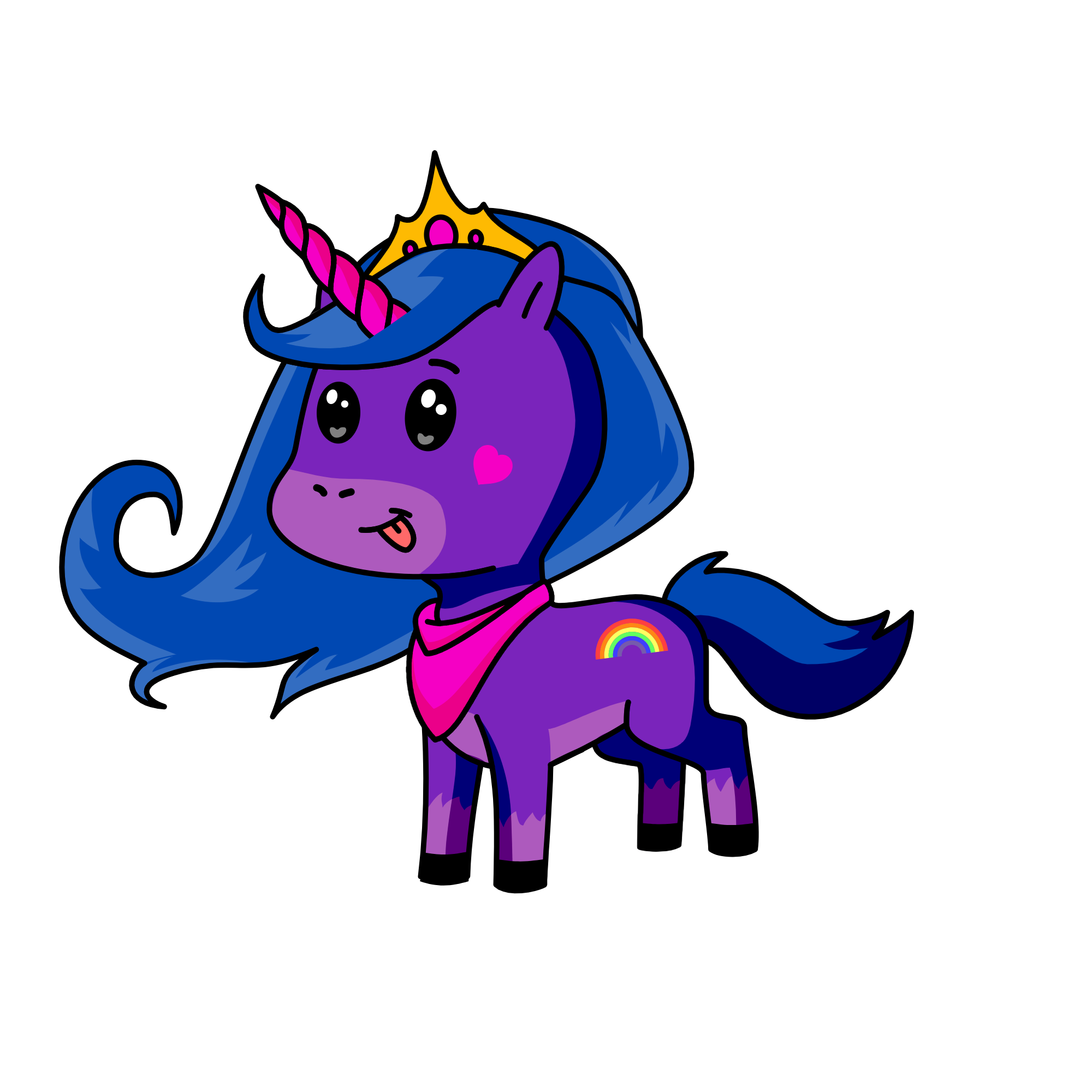 Luna, the unicorn