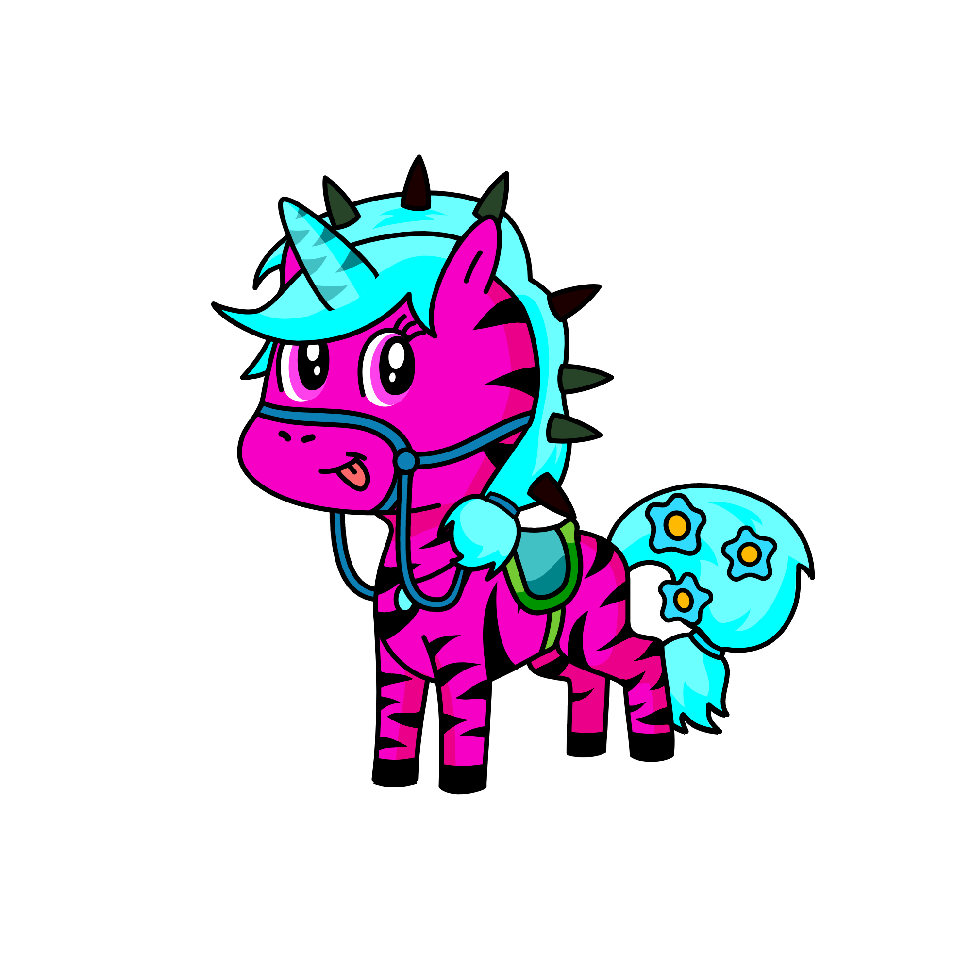 Zebcorn, the unicorn