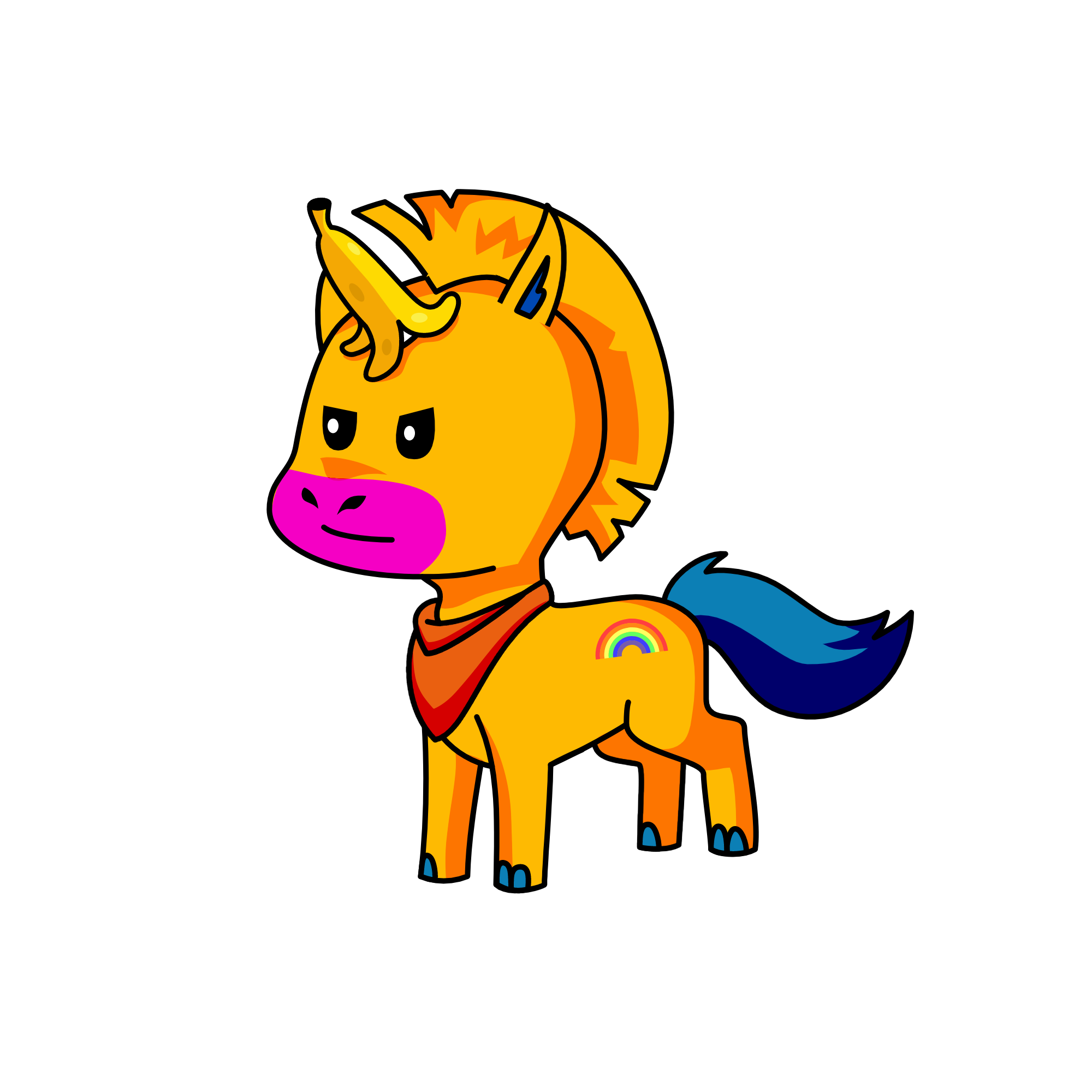 bananas, the unicorn
