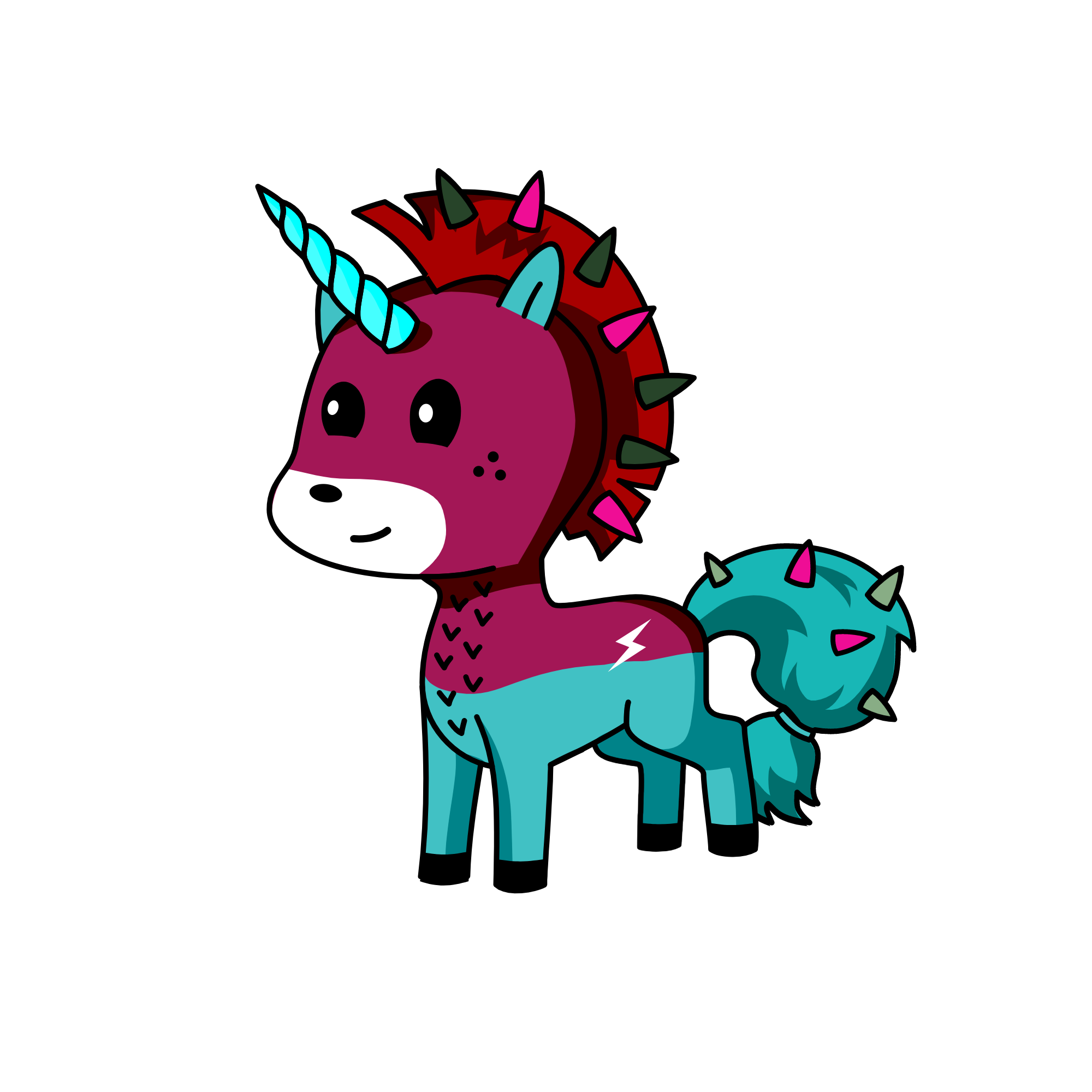 Rocky, the unicorn