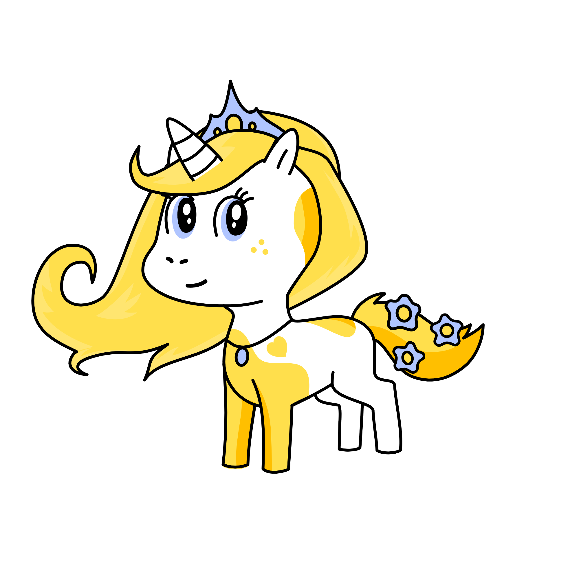 Angel, the unicorn