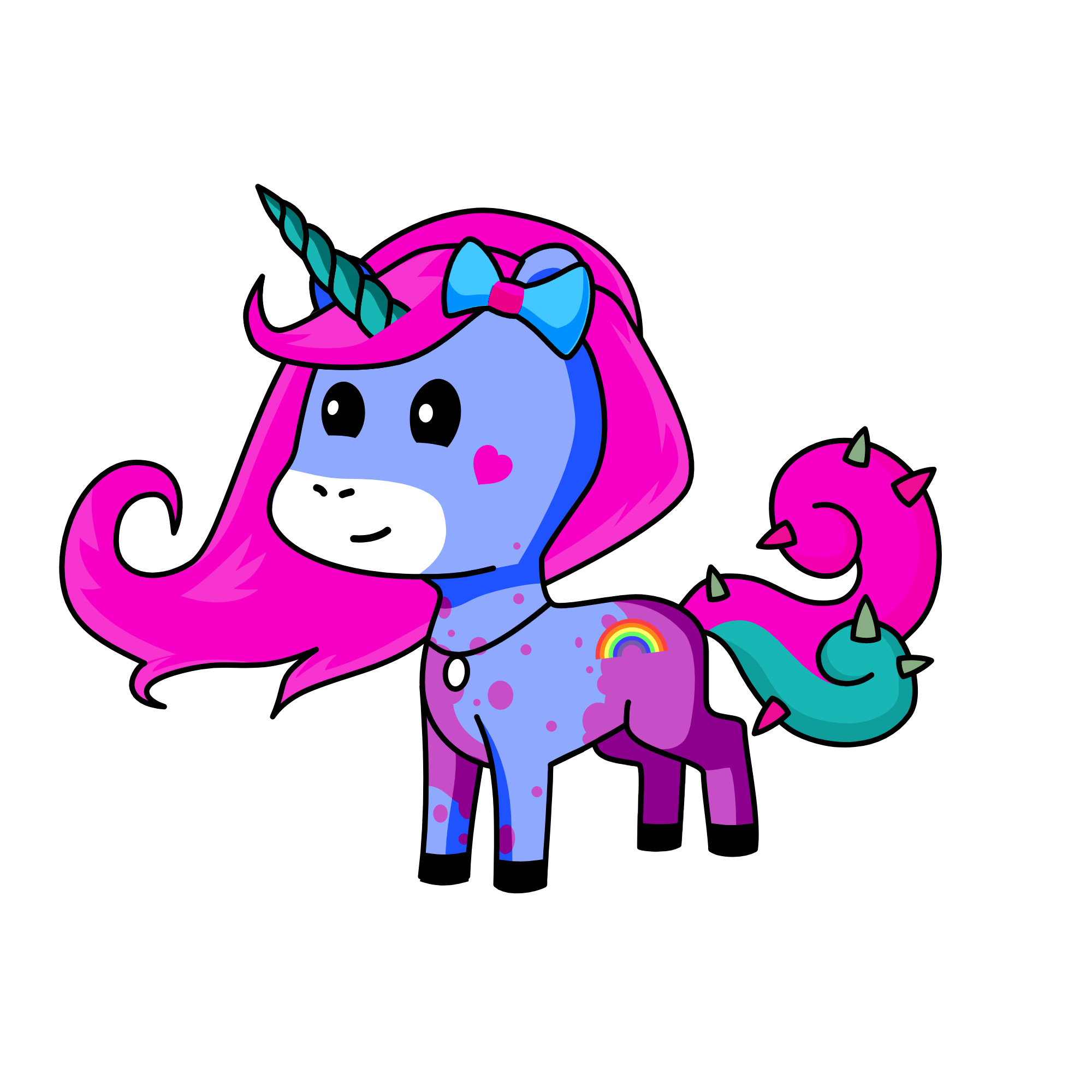 cupcake, the unicorn