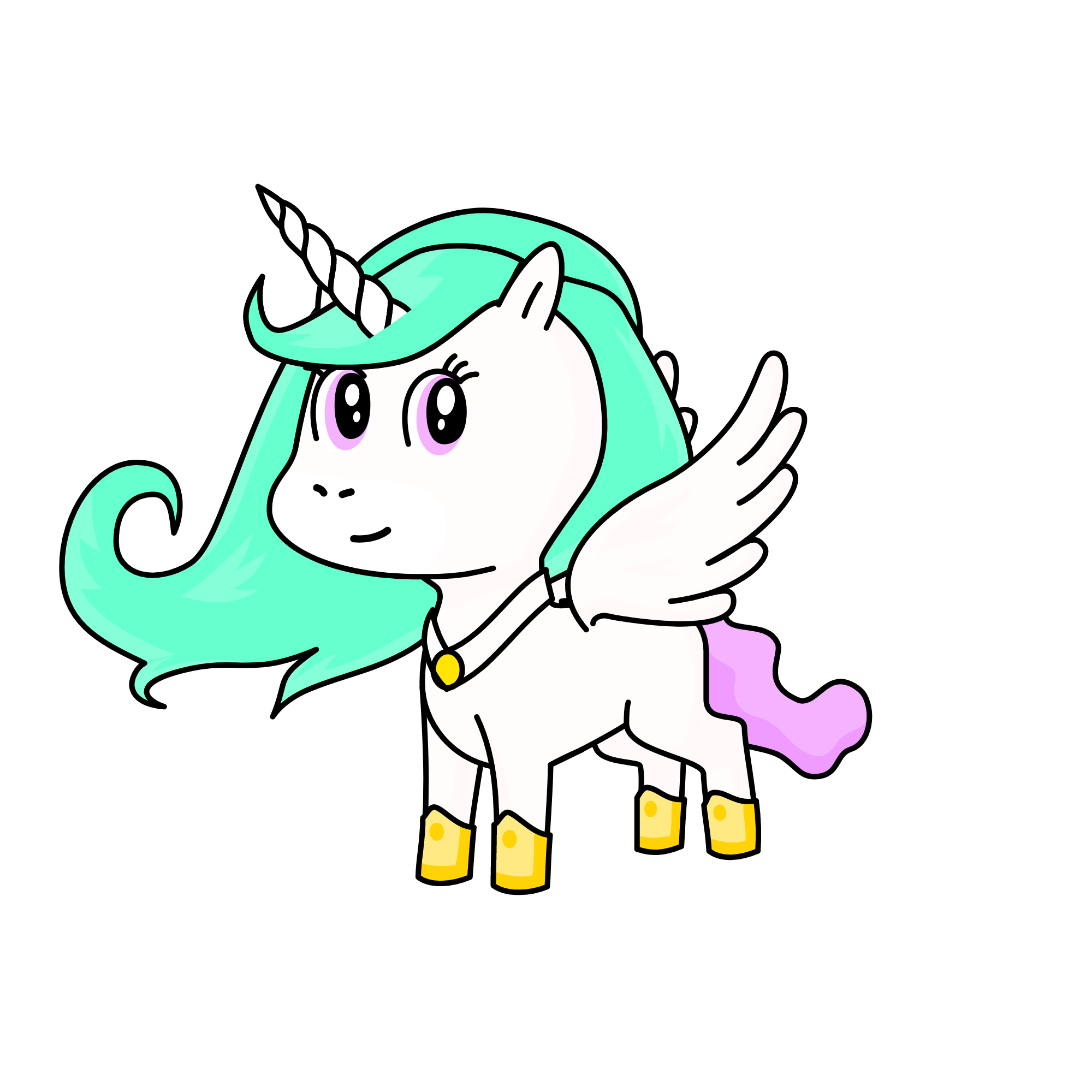 Princess Celestia, the unicorn