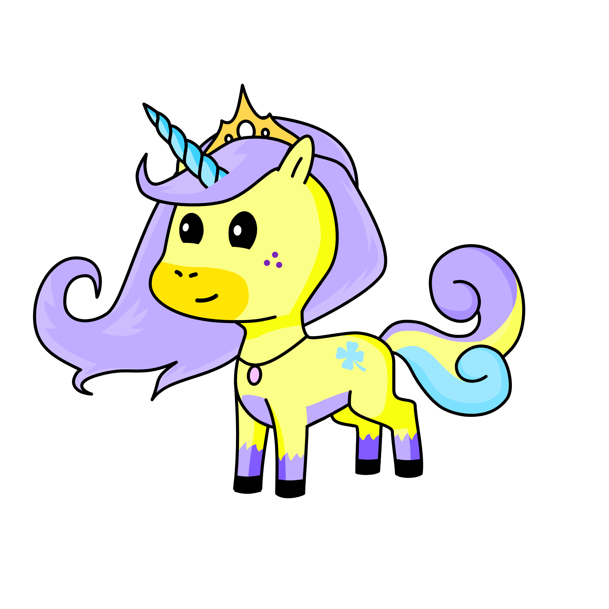 Lovely, the unicorn