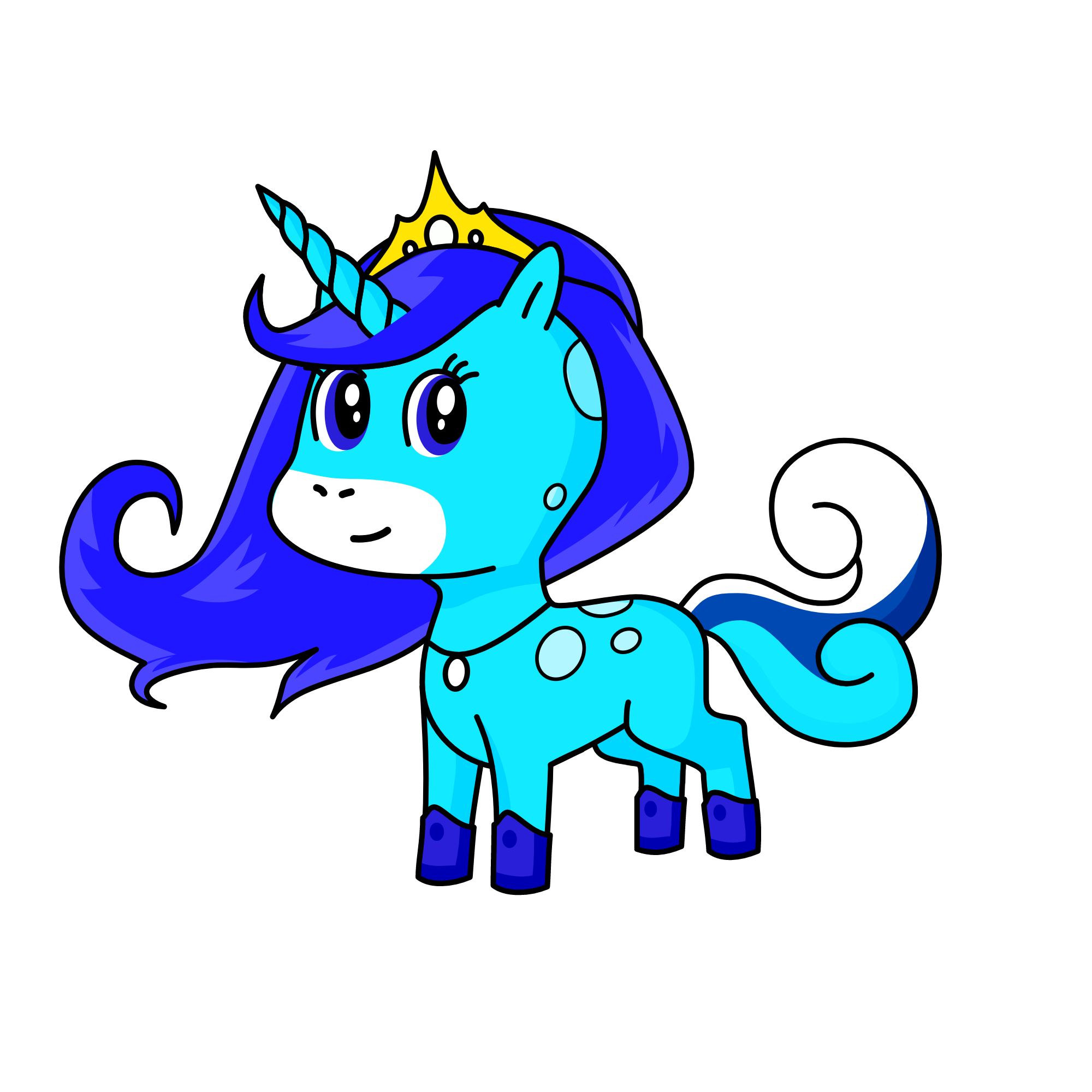 Princess Tsunami, the unicorn