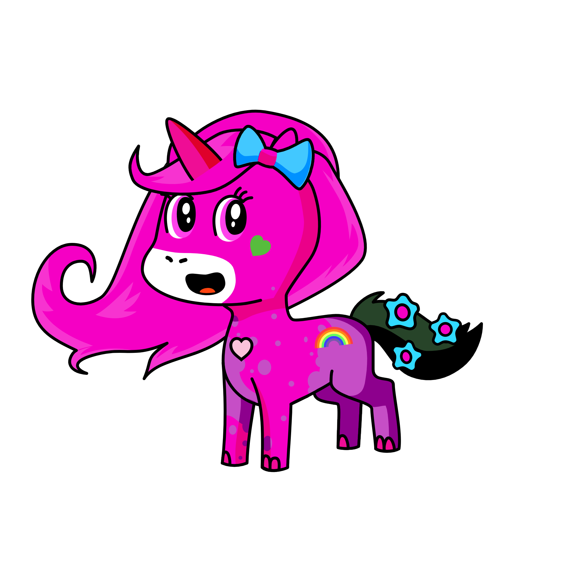 Liya, the unicorn