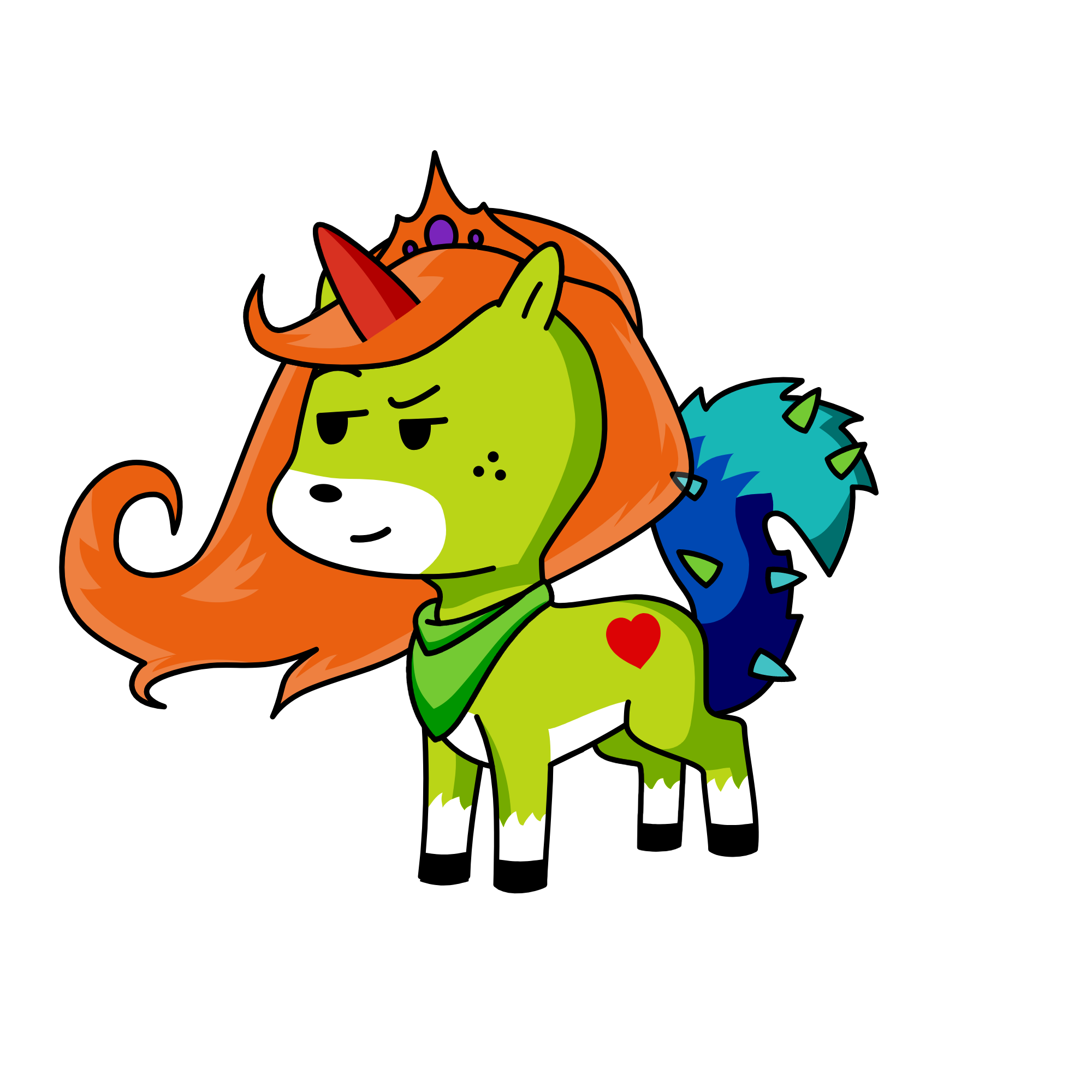 hot, the unicorn