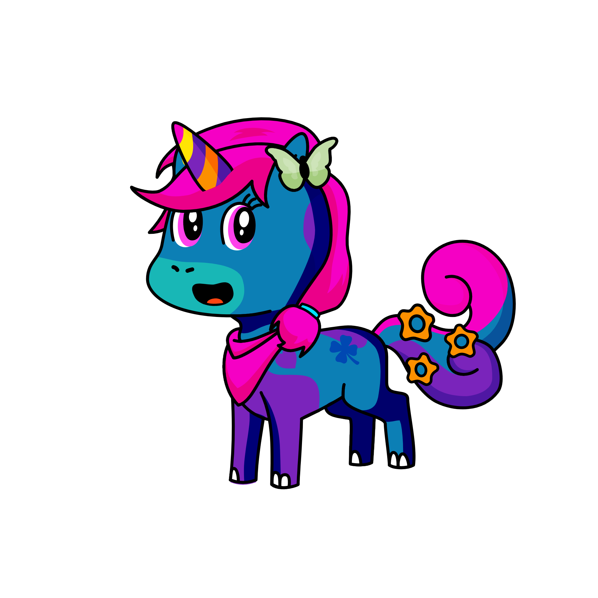 CUTIE, the unicorn