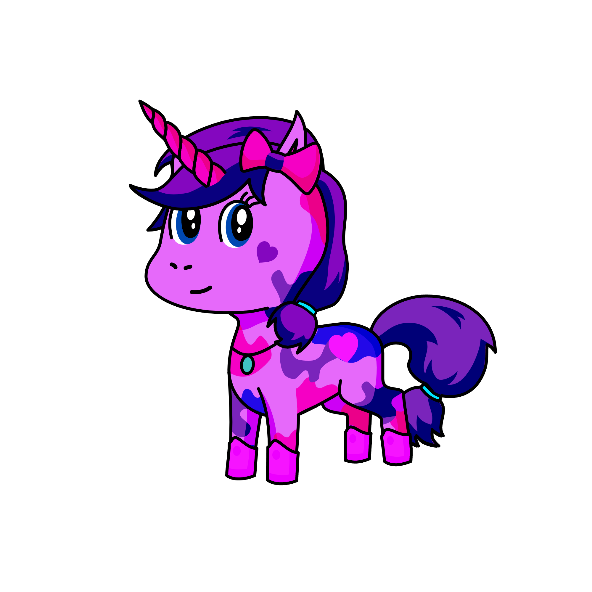 Luna Moonly, the unicorn