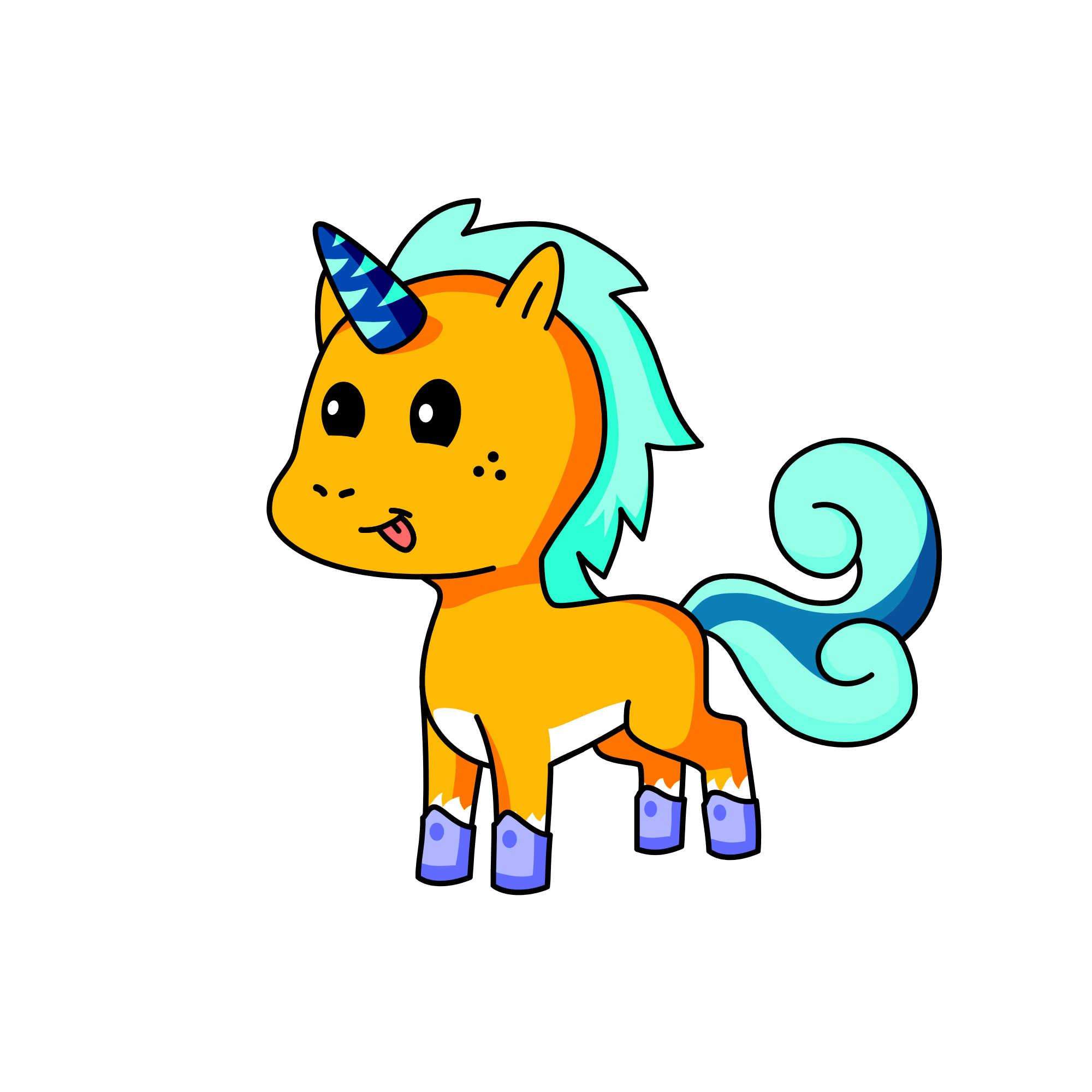 Evee, the unicorn