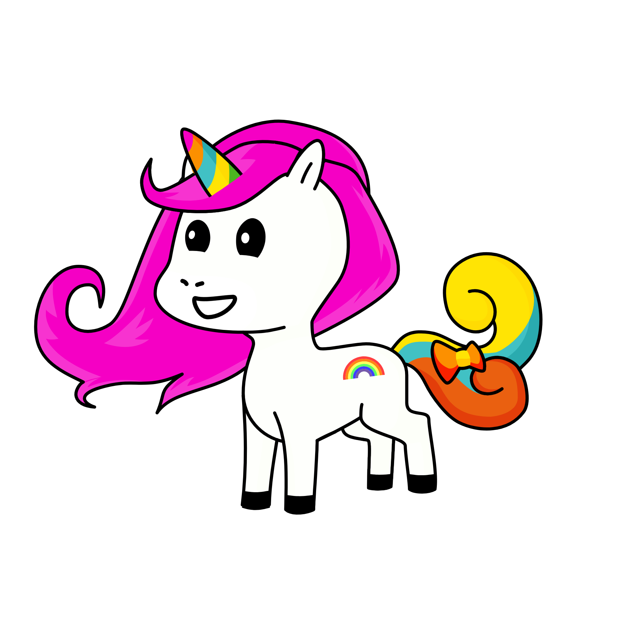 Rożek, the unicorn