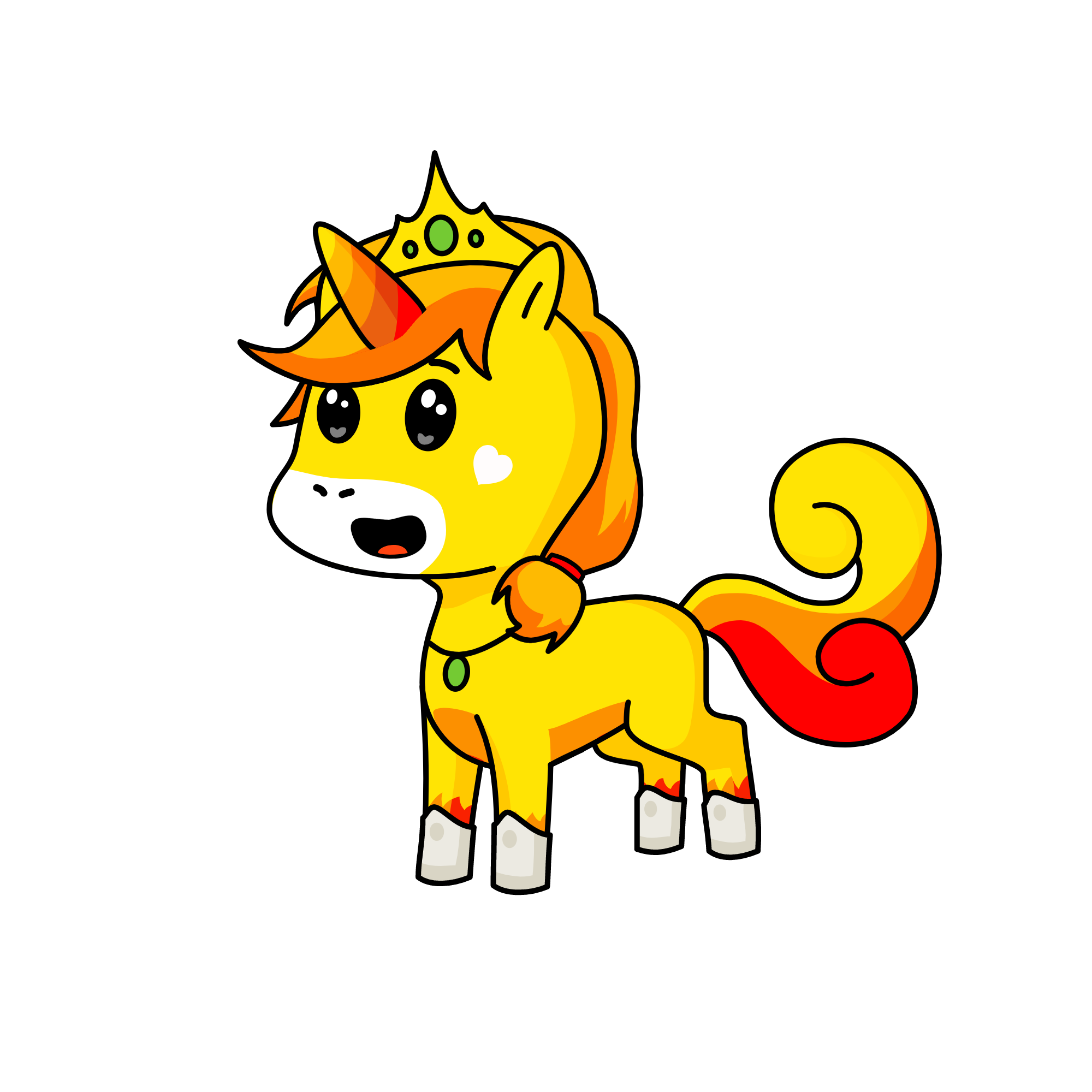 KJ, the unicorn