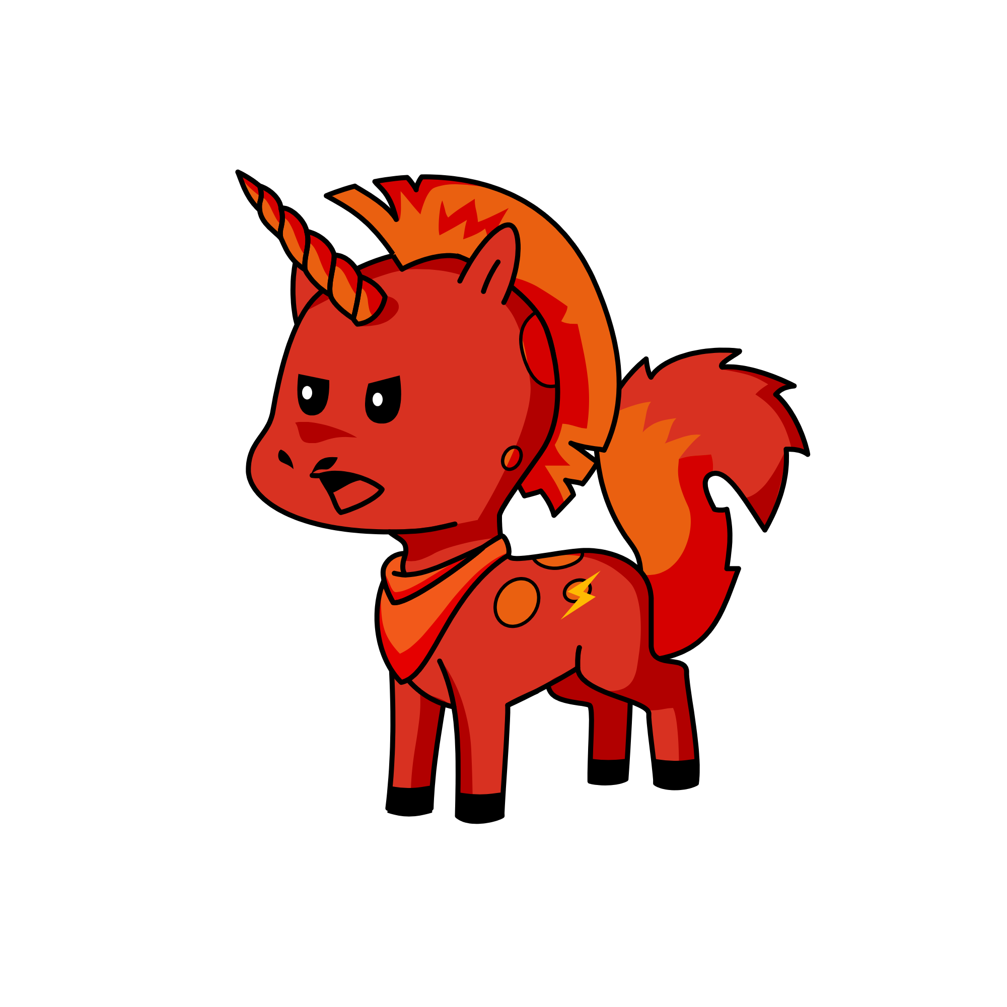ANGER!!!, the unicorn