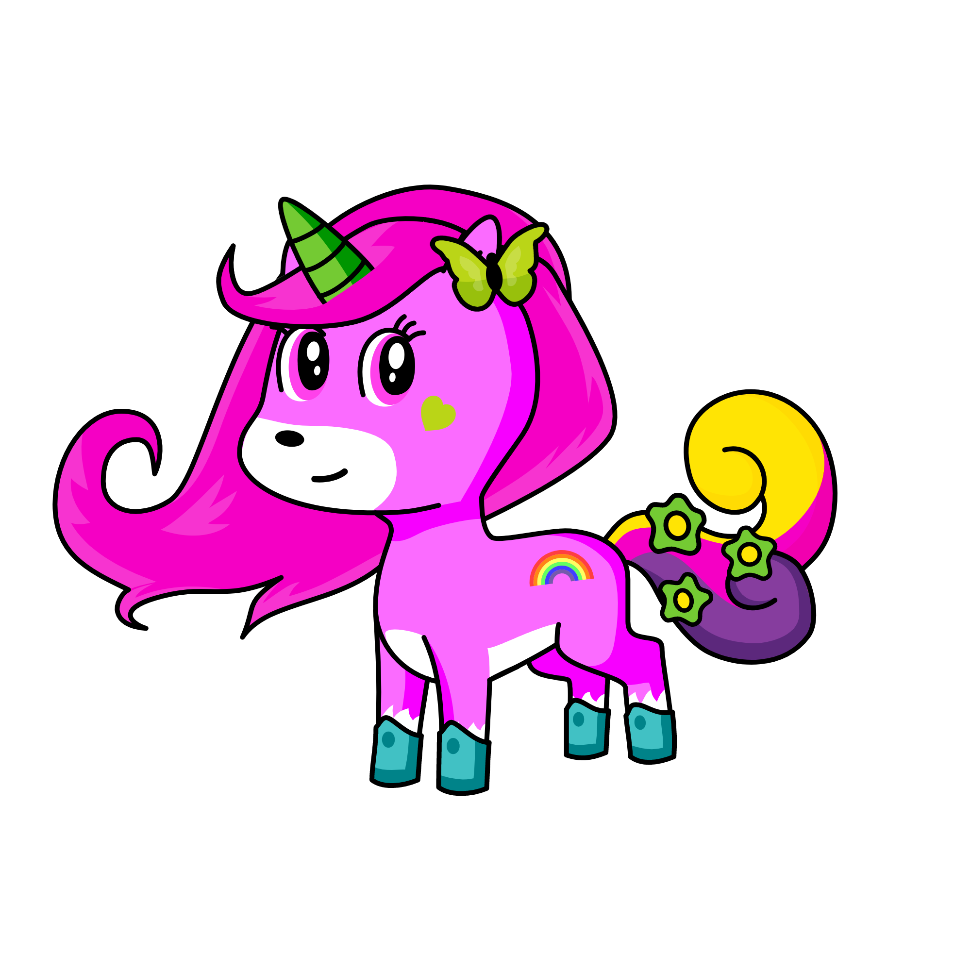 Sophia, the unicorn