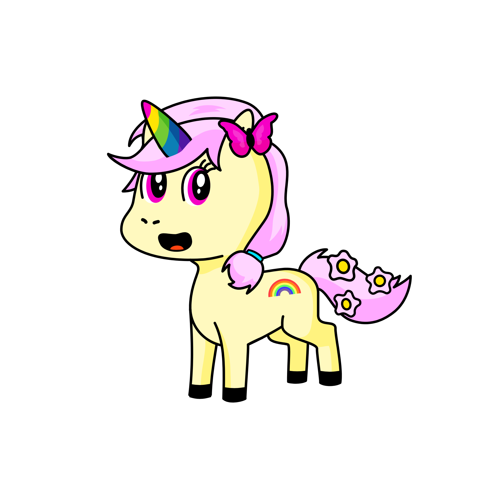 Joy, the unicorn