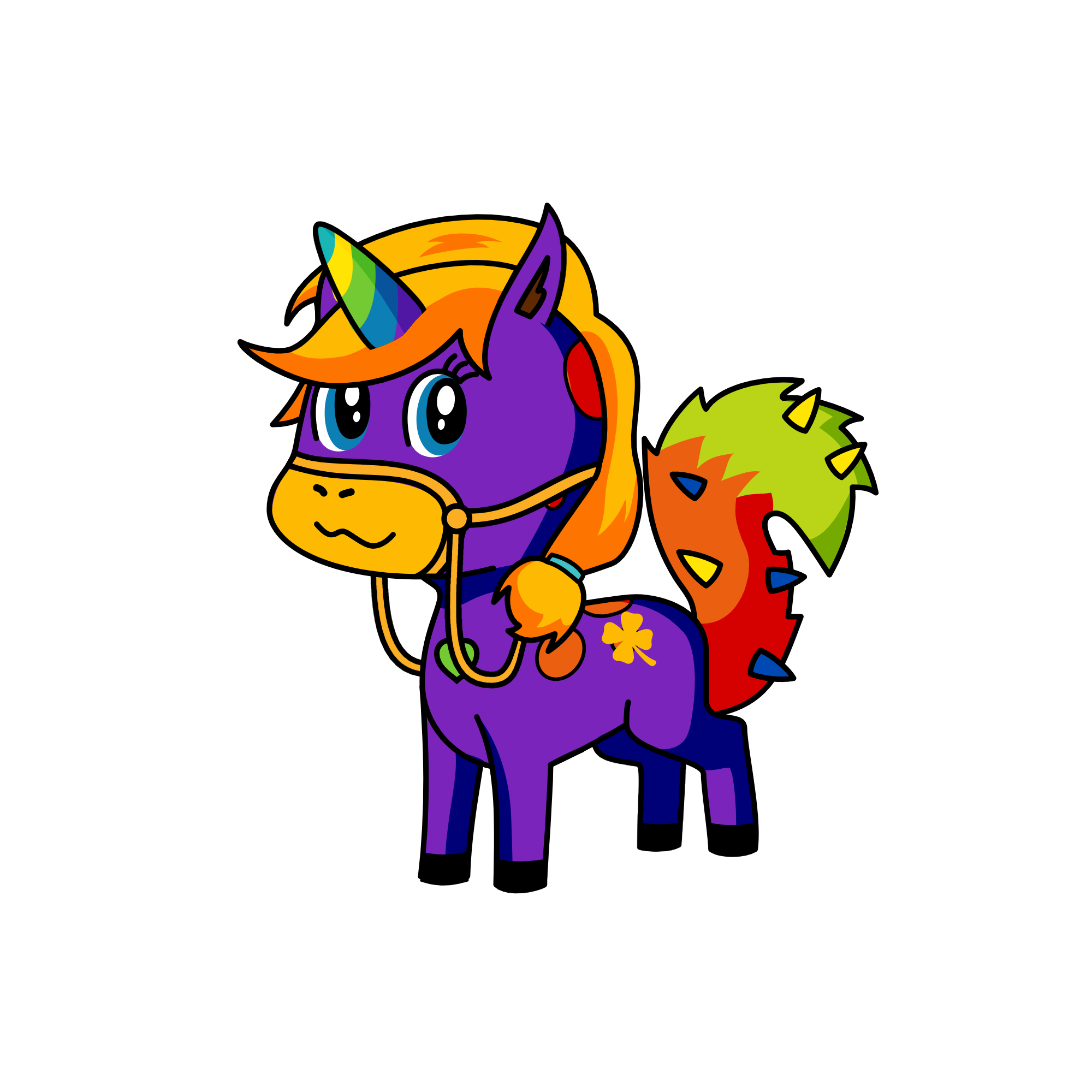 h, the unicorn