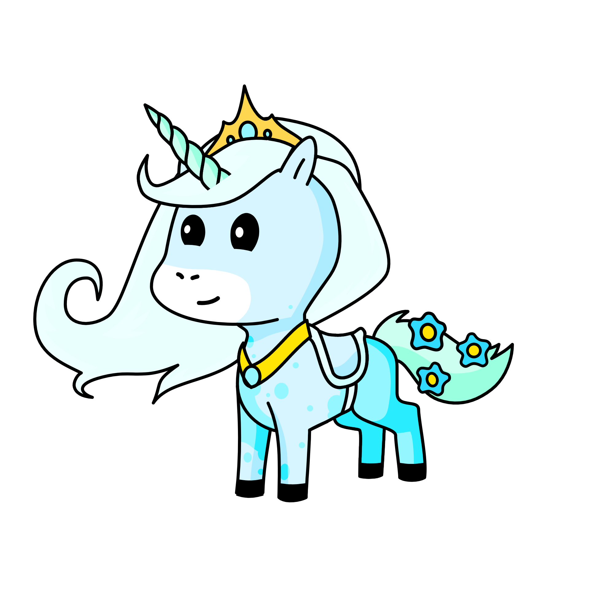 Ice, the unicorn