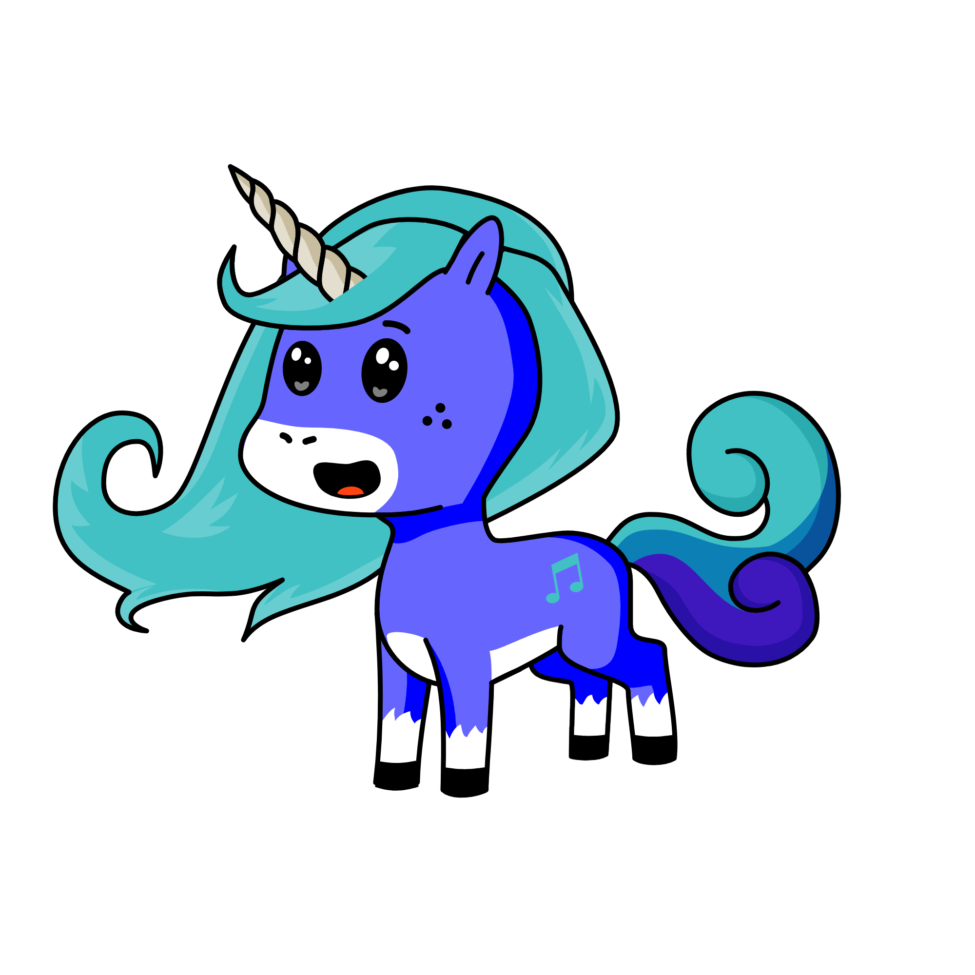Greta, the unicorn