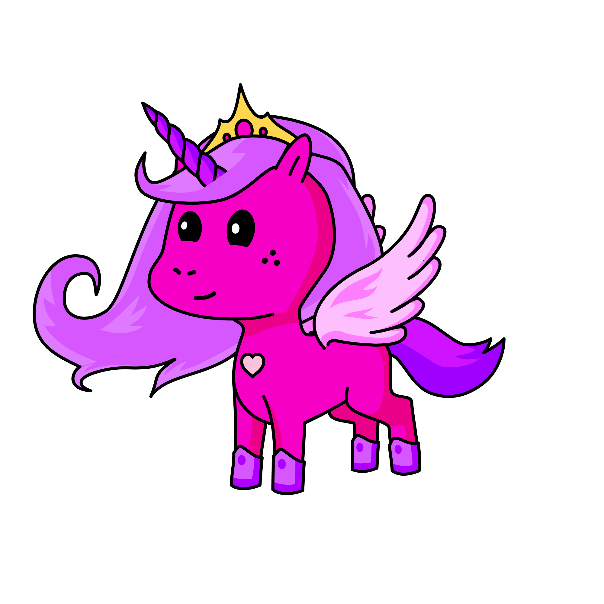 princess lilly, the unicorn